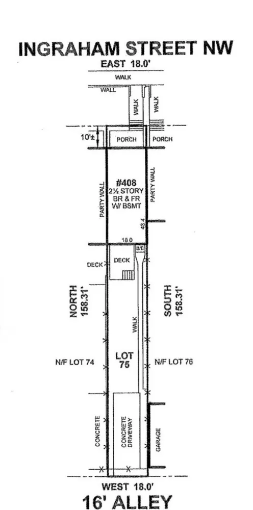 $899,900 | 408 Ingraham Street Northwest, Washington, DC 20011