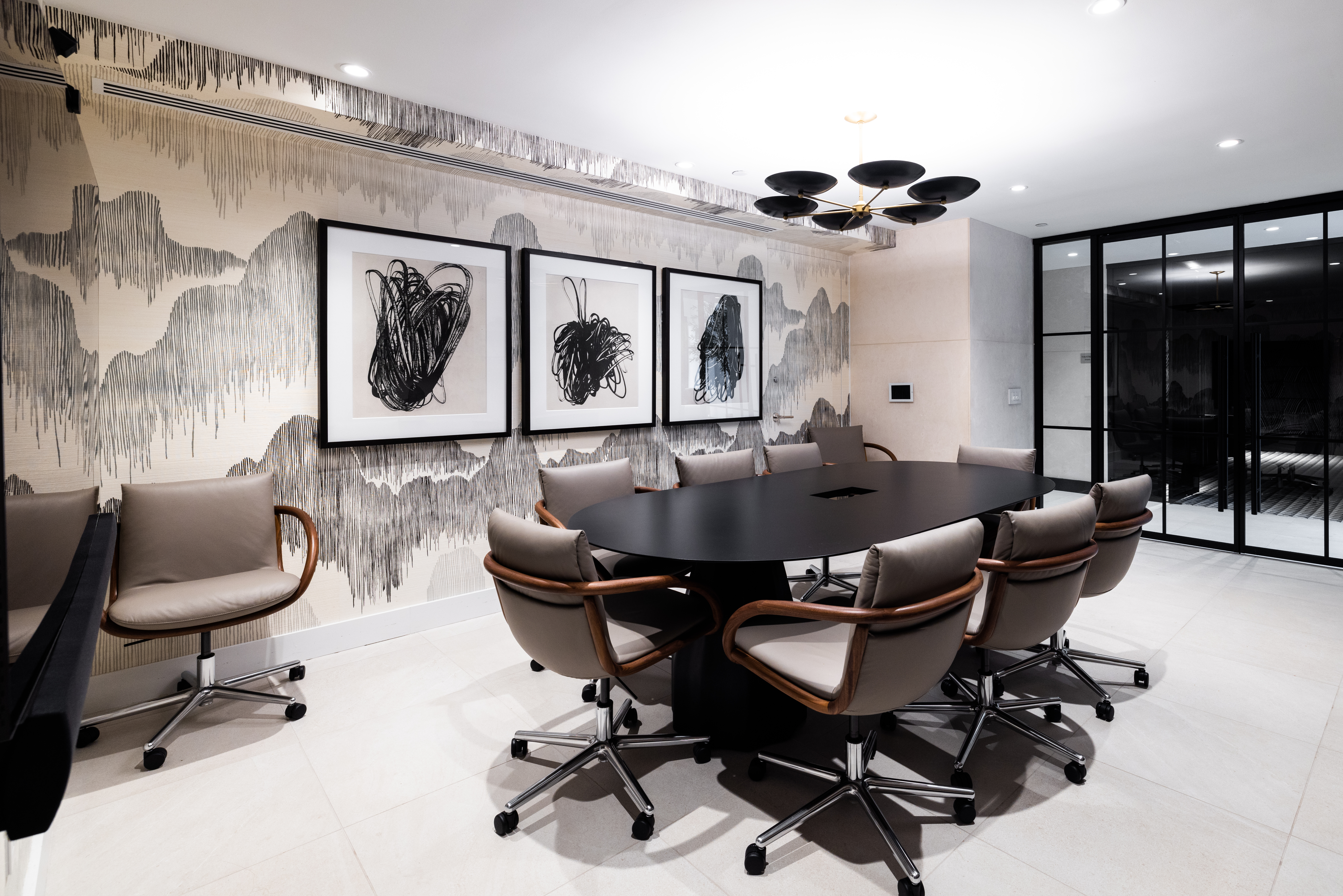 400 East 67th Street, Unit 7G Manhattan, NY 10065 - Photo 13 of 20 a work room with furniture and a large window