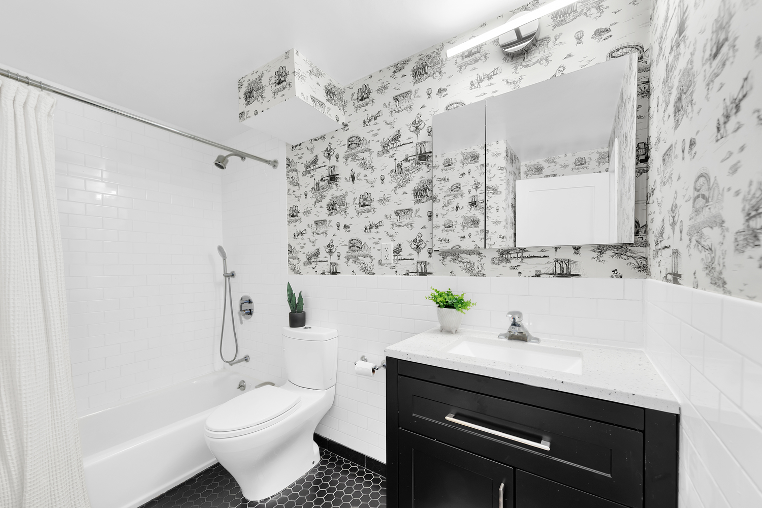 26 South Oxford Street, Unit 1A Brooklyn, NY 11217 - Photo 7 of 13 a bathroom with a sink toilet and shower