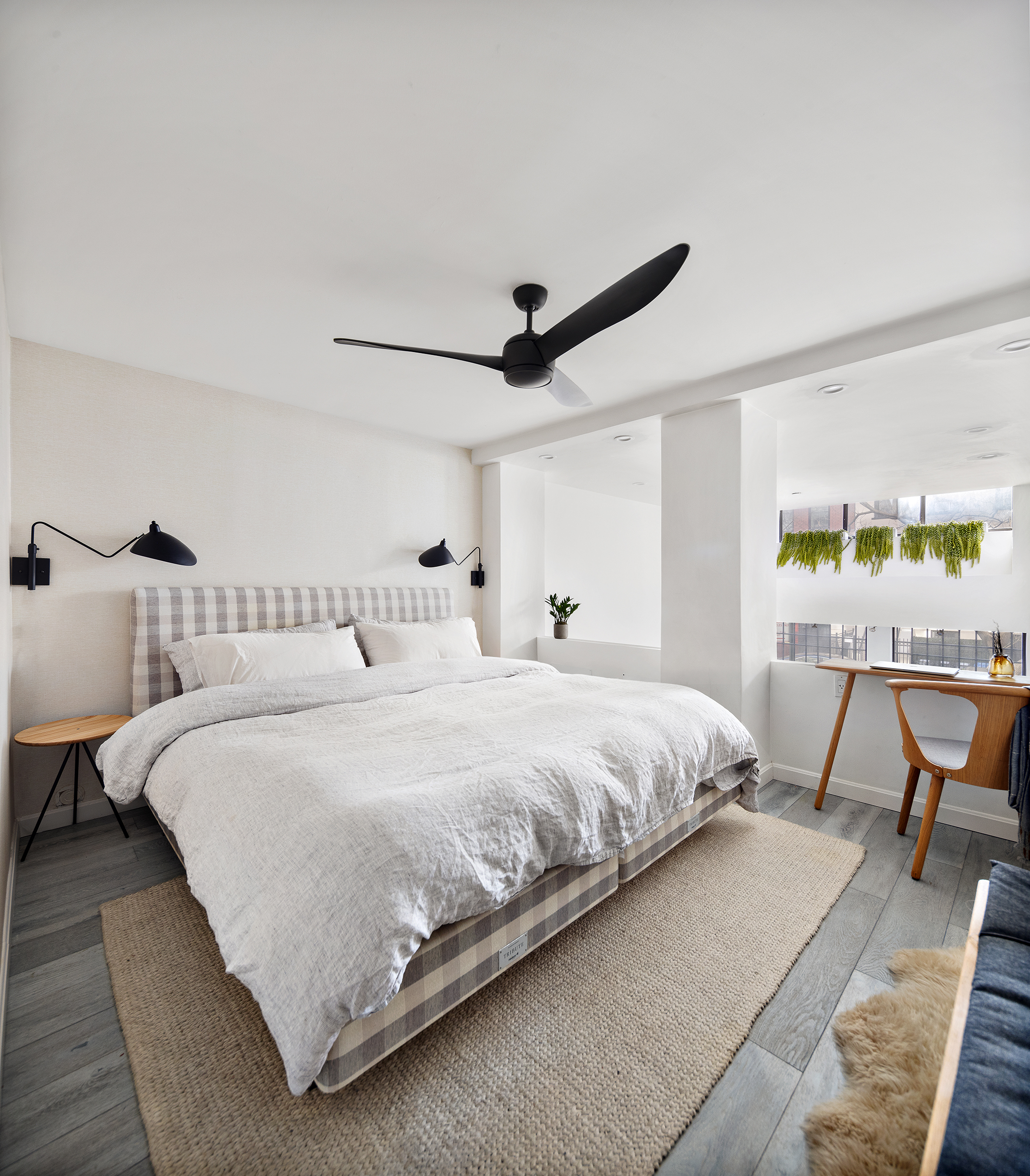 155 West 15th Street, Unit 1J Manhattan, NY 10011 - Photo 7 of 13 a bedroom with bed and a window