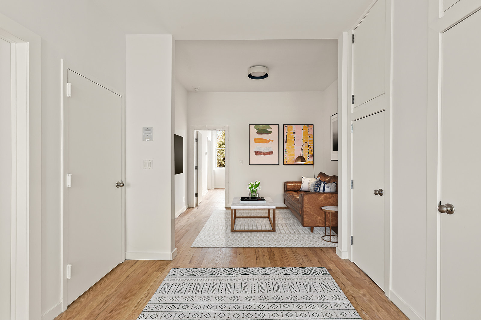 109 2nd Place Brooklyn, NY 11231 - Photo 14 of 26 a living room with furniture and a rug