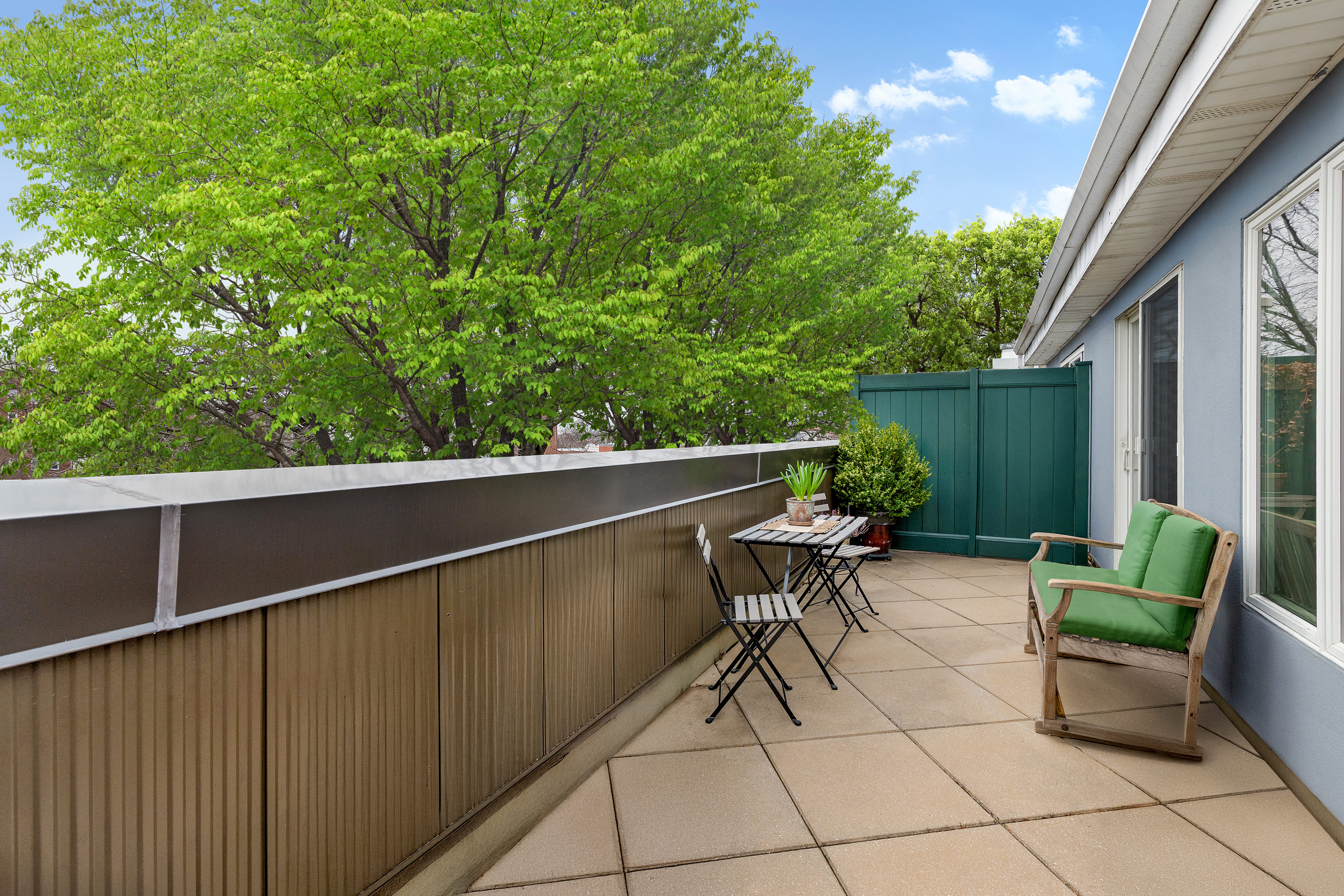 1139 Prospect Avenue, Unit 4G Brooklyn, NY 11218 - Photo 10 of 11 a view of chair and tables in the balcony