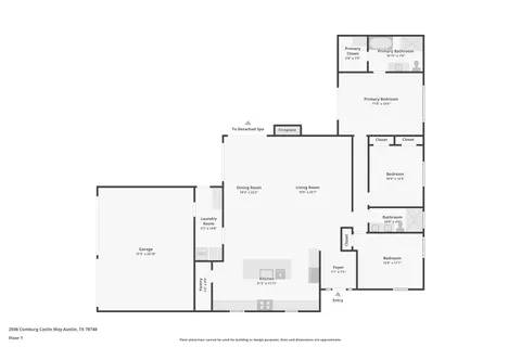 $995,000 | 2508 Comburg Castle Way, Austin, TX 78748