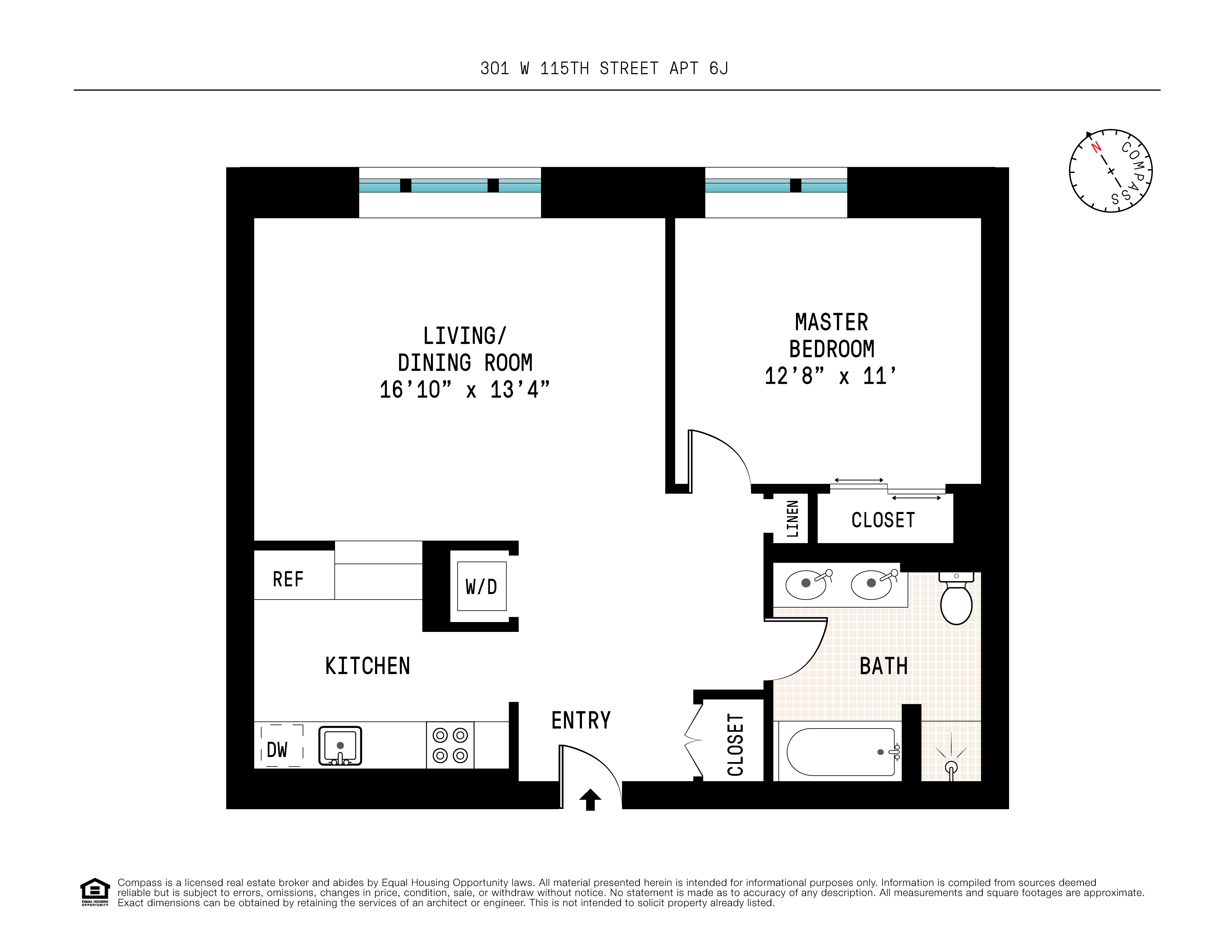 301 West 115th Street, Unit 6J Manhattan, NY 10026 - Photo 9 of 9 unknown