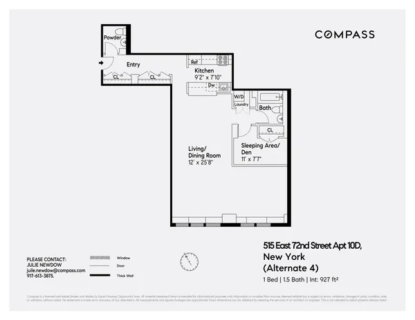 $899,000 | 515 East 72nd Street, Unit 10D | Lenox Hill