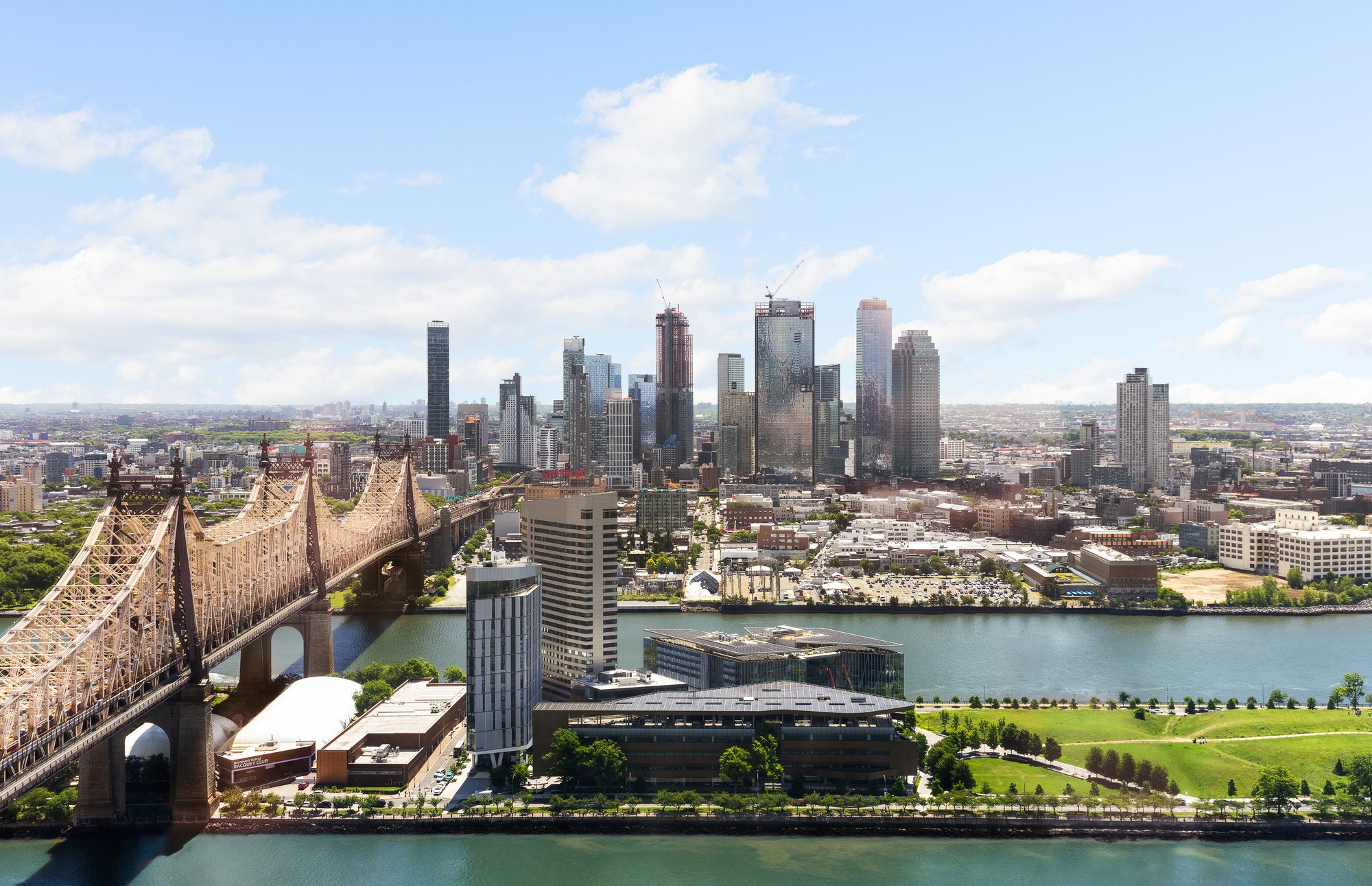 430 East 58th Street, Unit 39A Manhattan, NY 10022 - Photo 3 of 15 a view of a city and lake