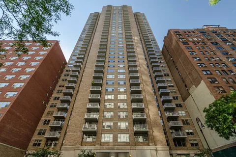 a front view of a building