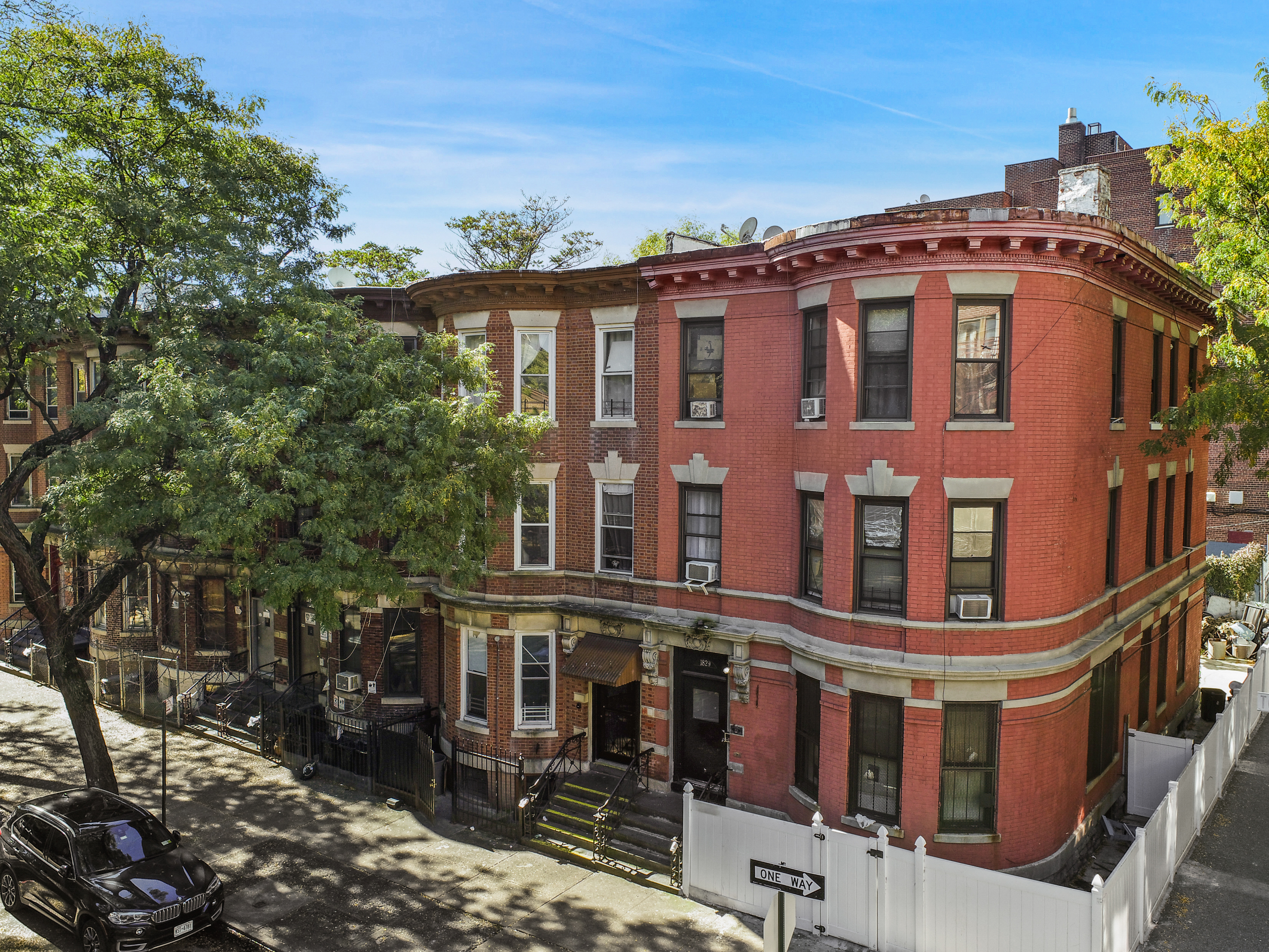1829 Topping Avenue Bronx, NY 10457 - Photo 12 of 22 a front view of a building with balcony