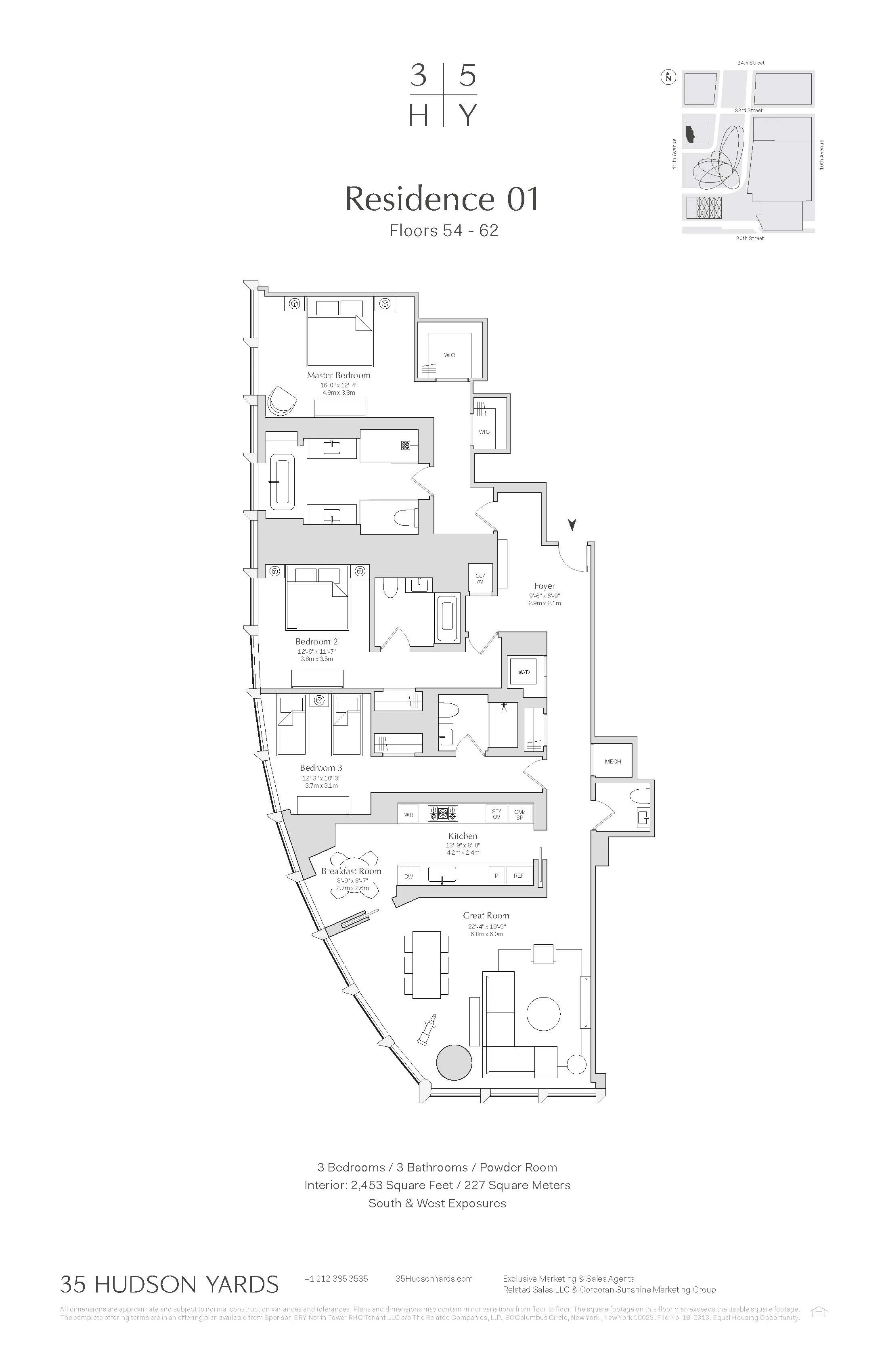 35 Hudson Yards, Unit 6101 Manhattan, NY 10001 - Photo 29 of 29