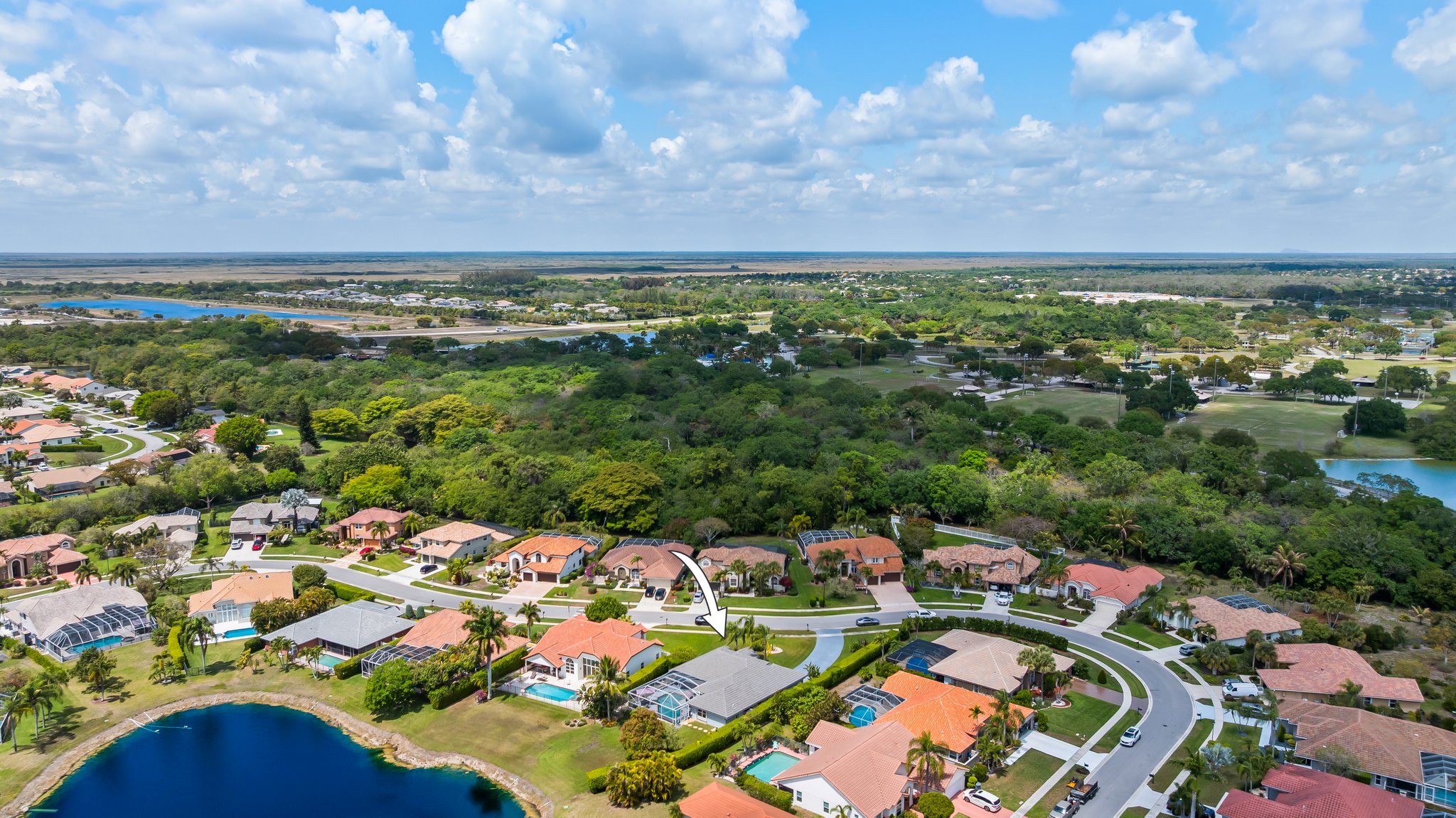 20317 Hacienda Court Boca Raton, FL 33498 - Photo 69 of 100 a view of lake with outdoor space