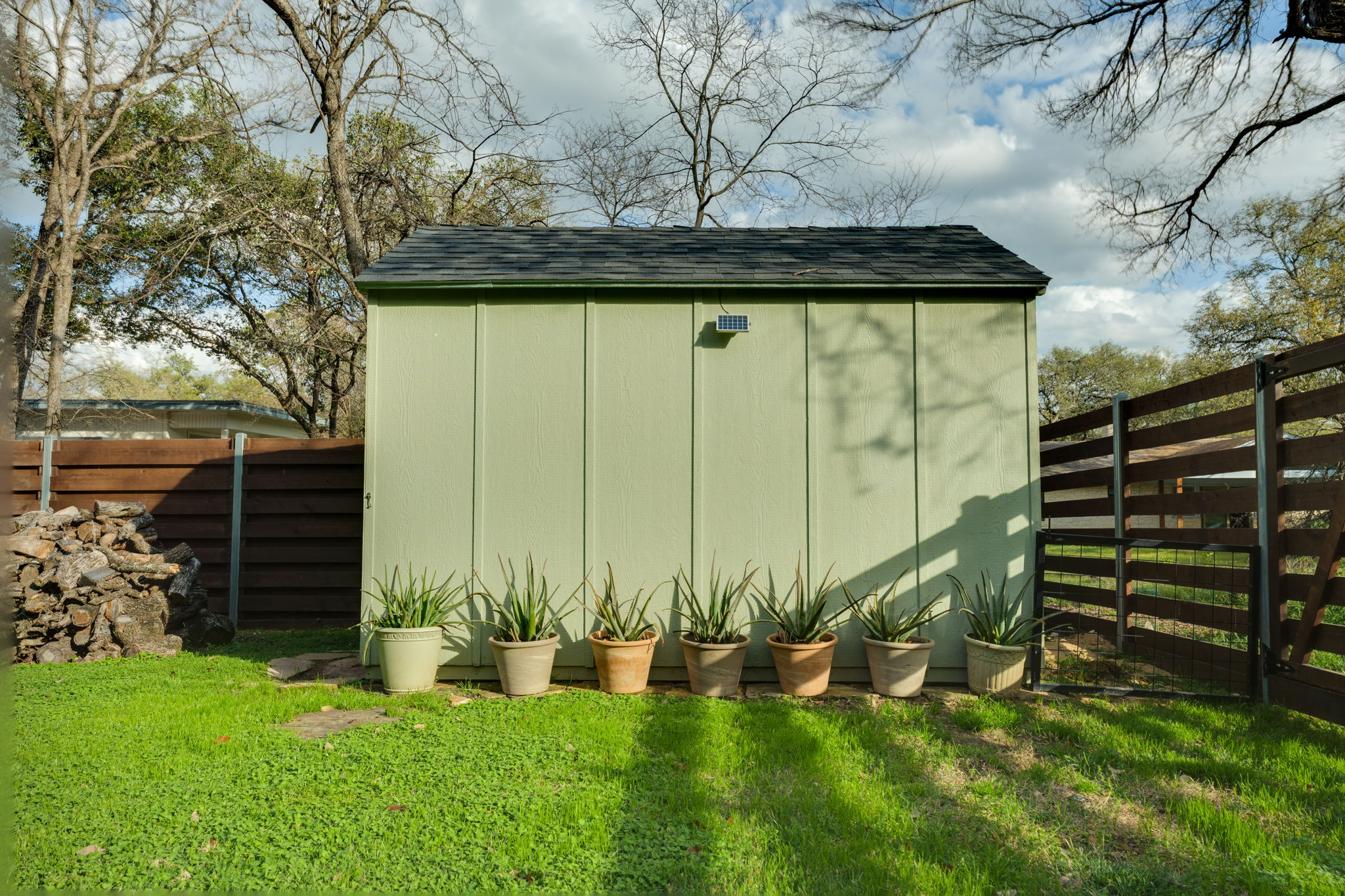 109 West Spring Drive Austin, TX 78746 - Photo 22 of 22 a view of a backyard with plants