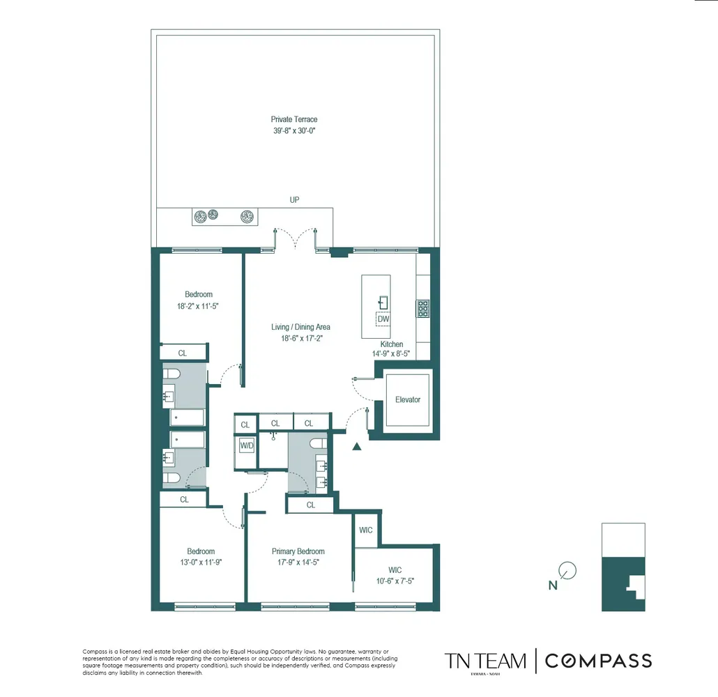 $2,295,000 | 1025 Pacific Street, Unit 2A | Crown Heights