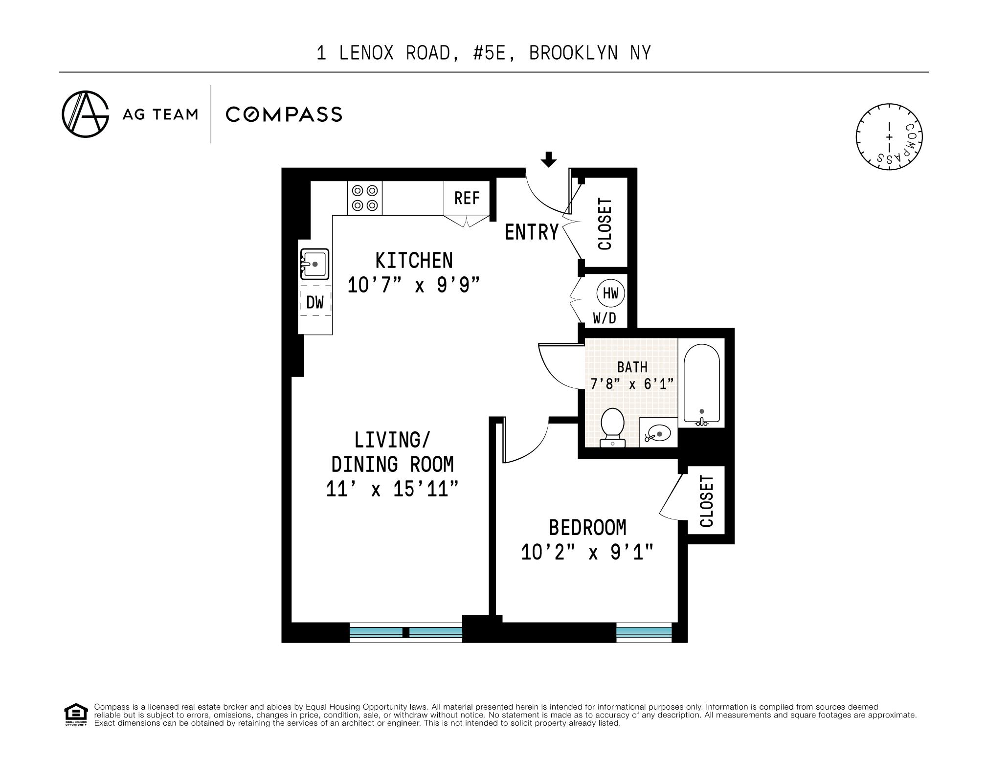 1 Lenox Road, Unit 5E Brooklyn, NY 11226 - Photo 13 of 13 a picture of a park with an open