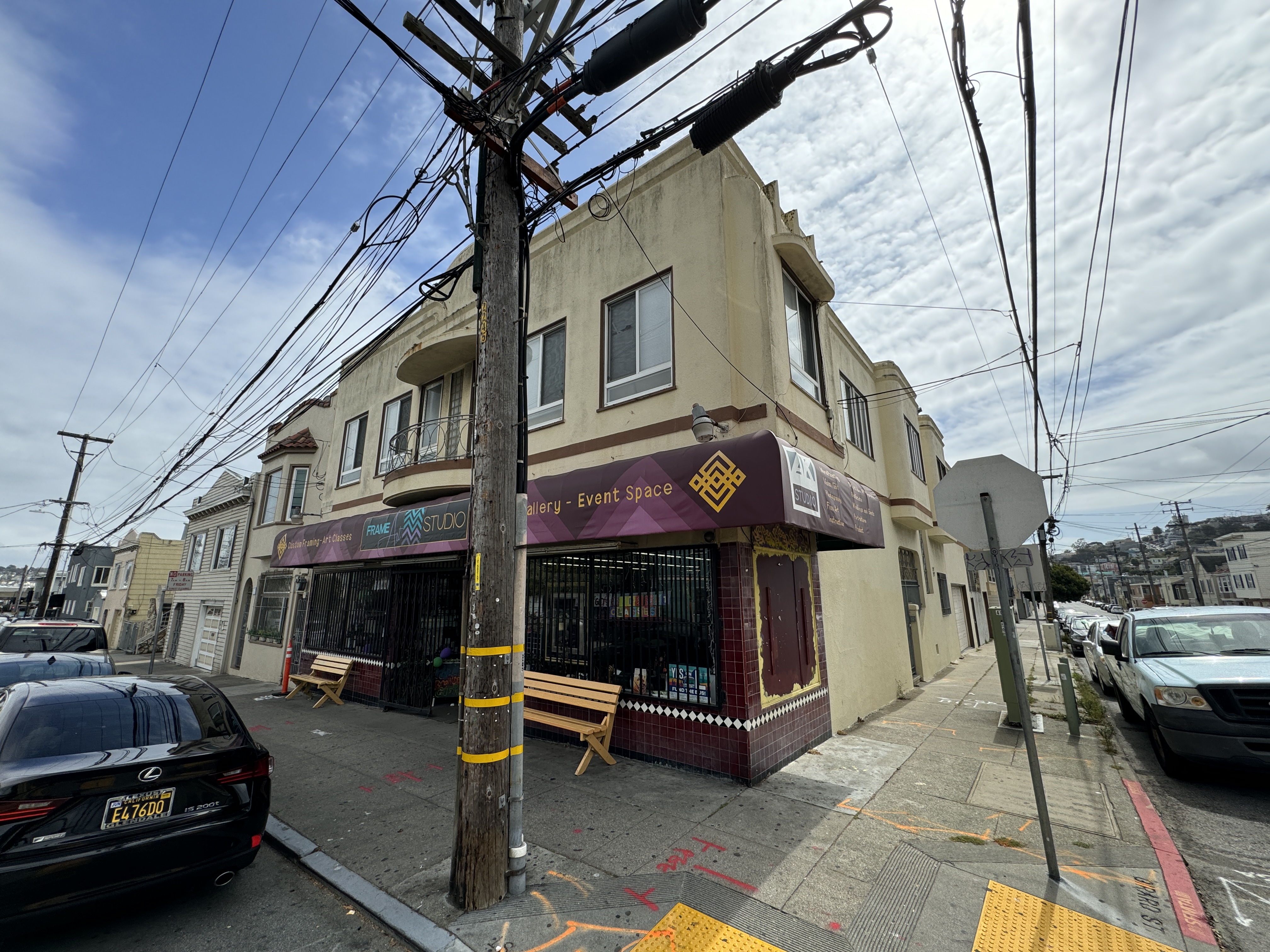 153 Bacon Street San Francisco, CA 94134 - Photo 2 of 26 a view of a street with cars
