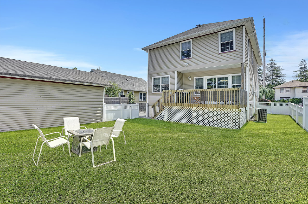 266 Feronia Way Rutherford, NJ 07070 - Photo 37 of 41 a view of a house with a backyard