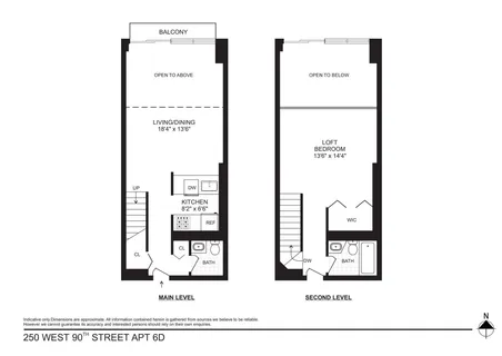 $995,000 | 250 West 90th Street, Unit 6D | Upper West Side