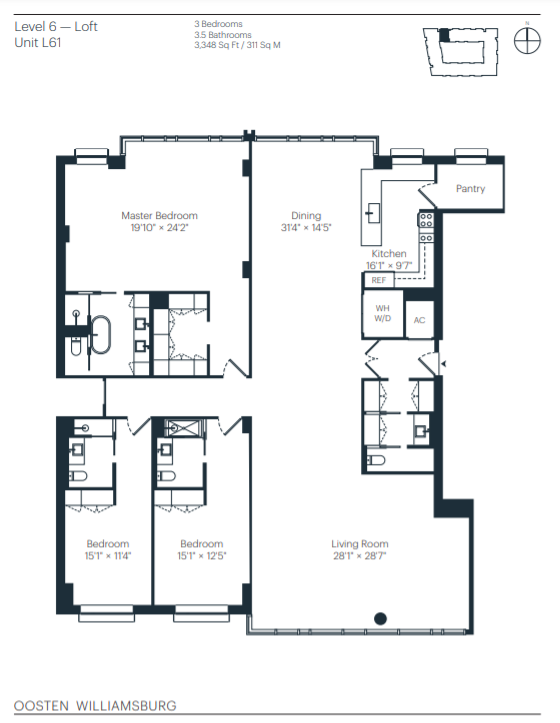 429 Kent Avenue, Unit L61 Brooklyn, NY 11249 - Photo 22 of 22