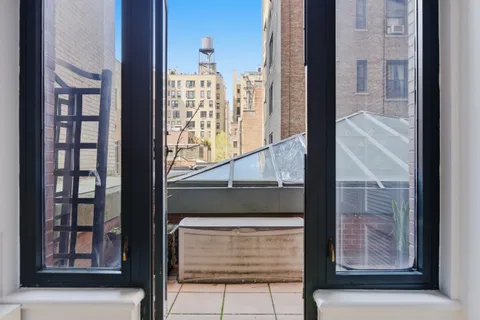 a view of front door of house