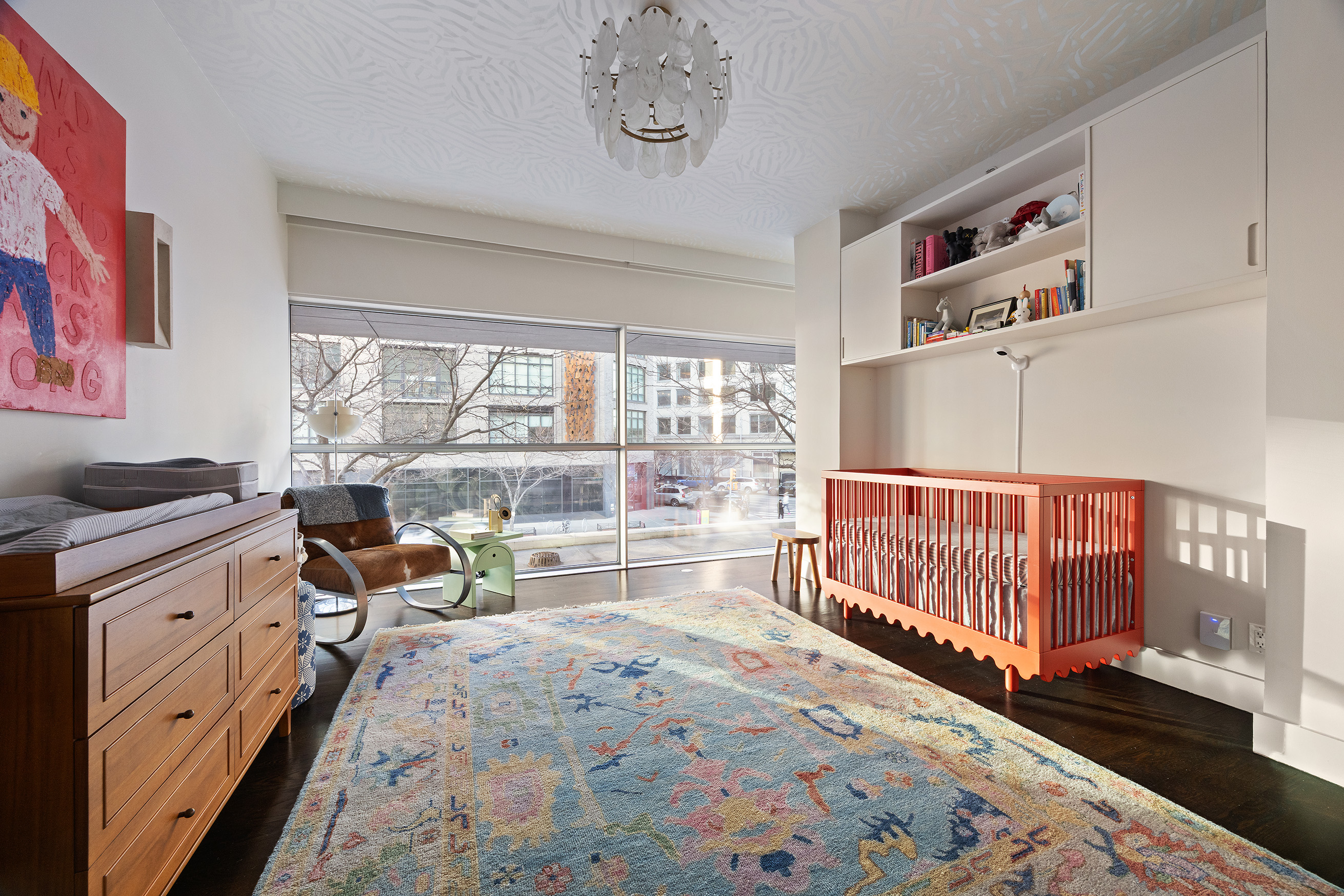 471 Washington Street, Unit THB Manhattan, NY 10013 - Photo 12 of 15 a bedroom with furniture and a large window