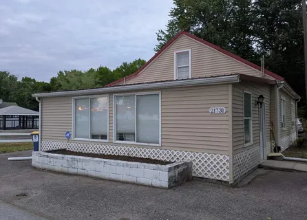 a house with a yard