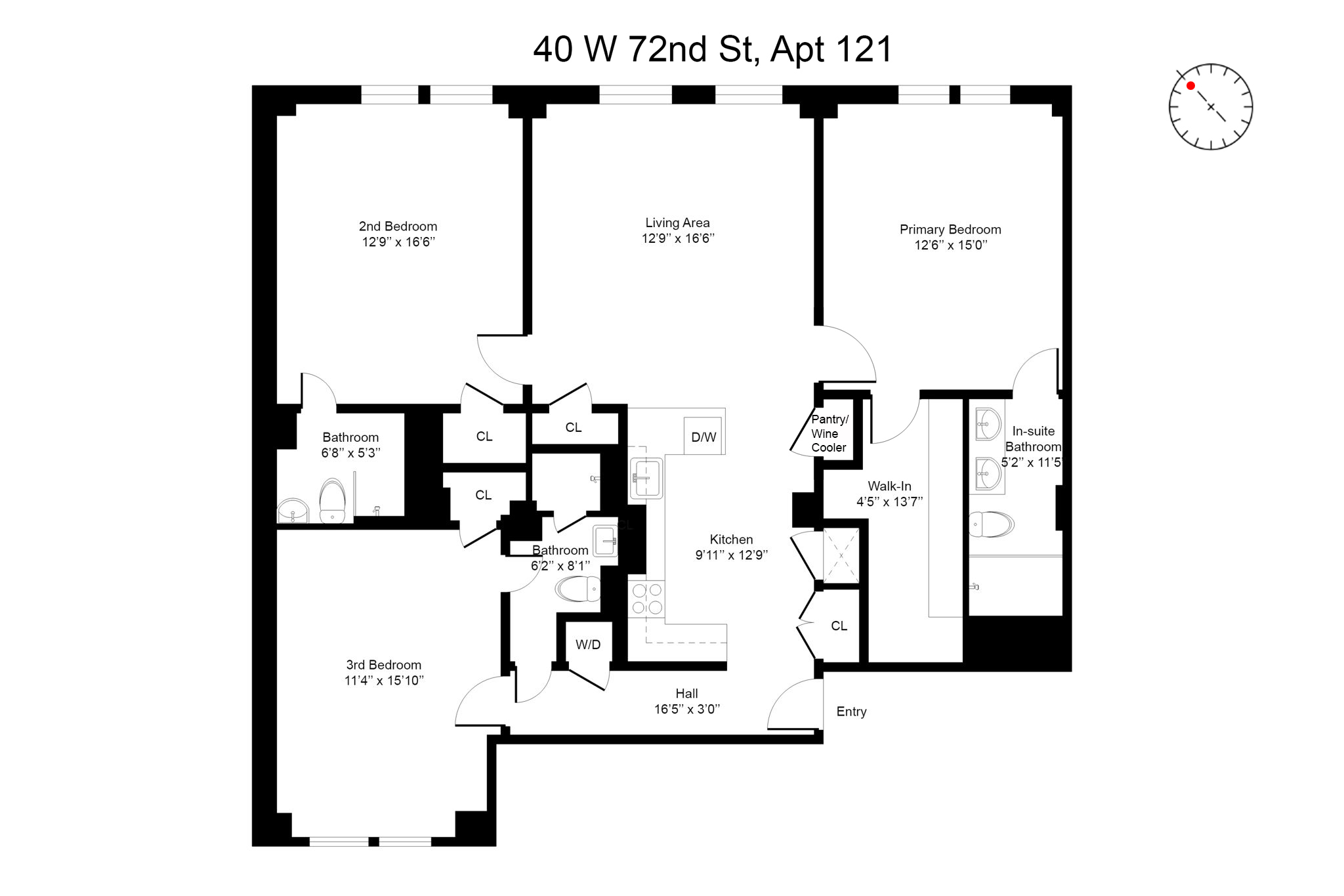 40 West 72nd Street, Unit 121 Manhattan, NY 10023 - Photo 21 of 21