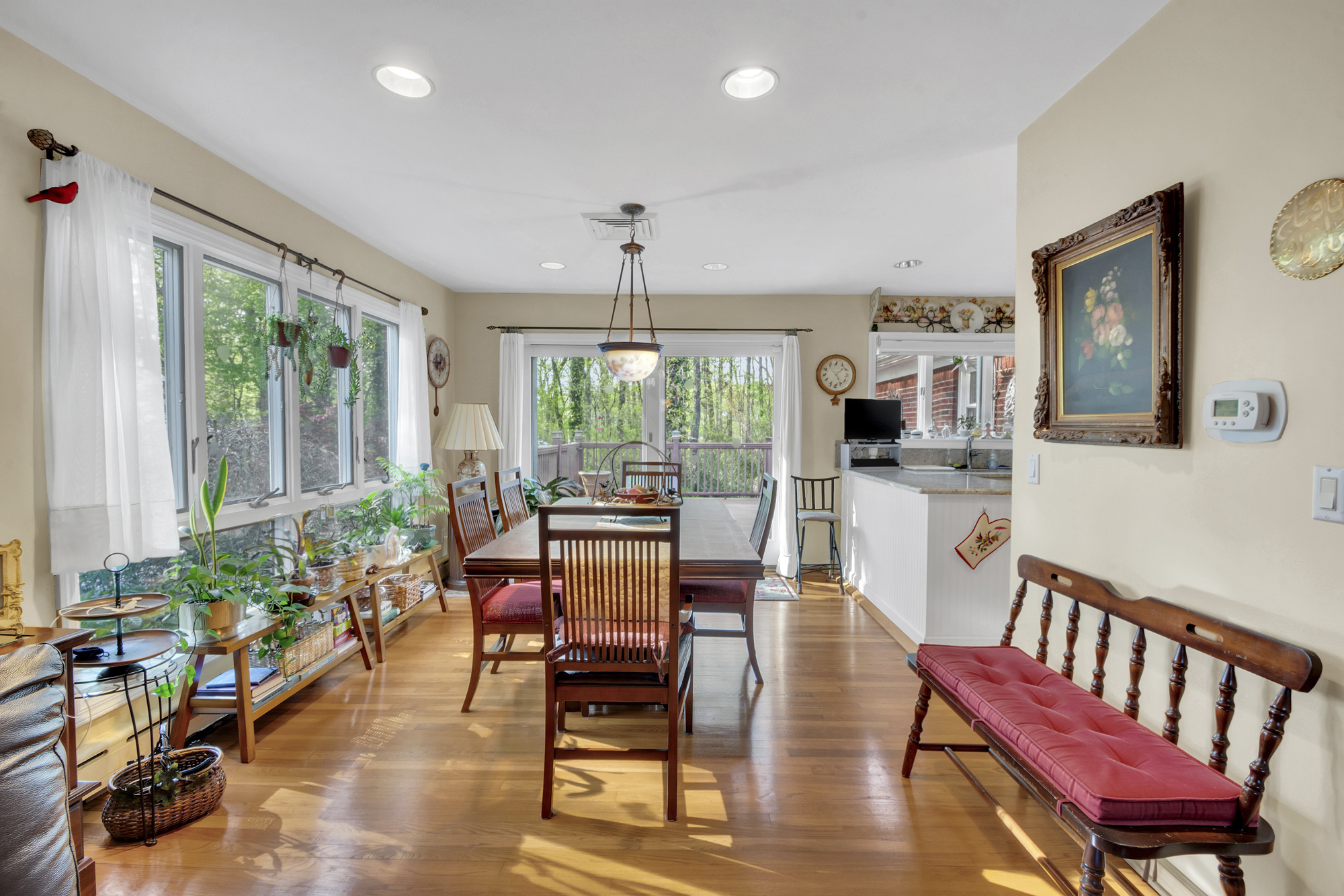 131 Jansen Street Staten Island, NY 10312 - Photo 3 of 21 a view of a dining room with furniture window and outside view