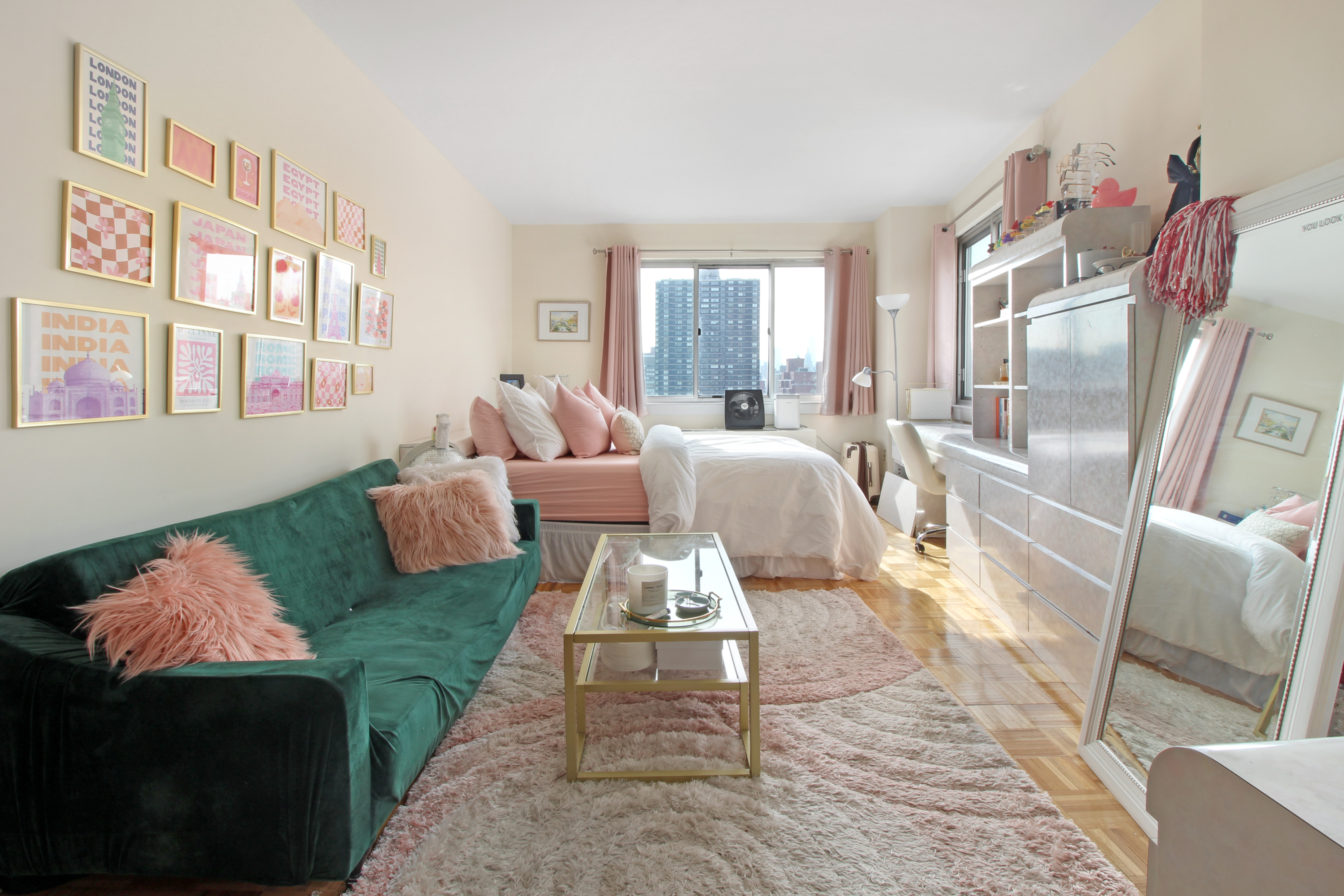 308 East 38th Street, Unit 20A Manhattan, NY 10016 - Photo 6 of 13 a living room with furniture rug and a table