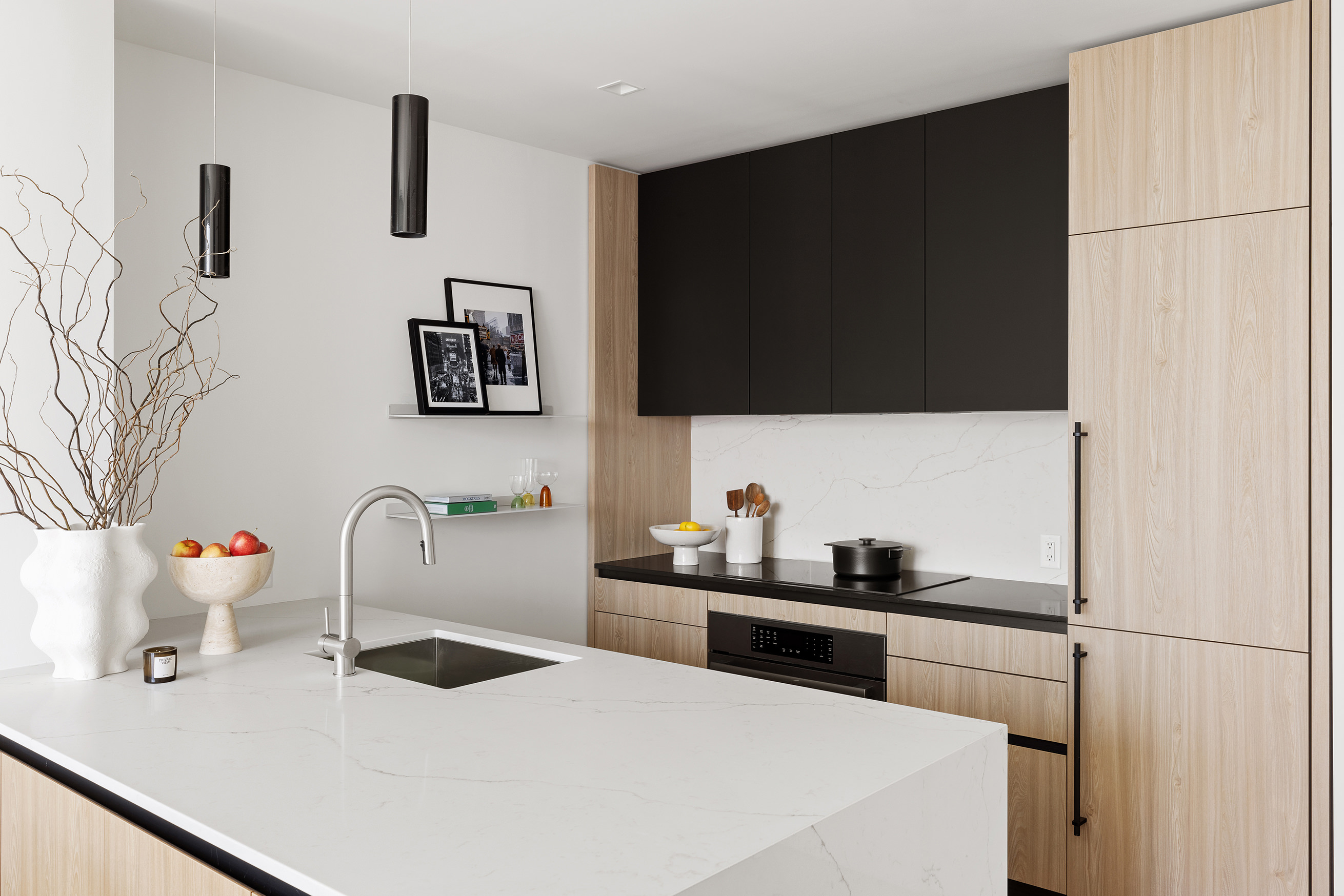 312 West 43rd Street, Unit PHB Manhattan, NY 10036 - Photo 3 of 12 a kitchen with a sink and cabinets