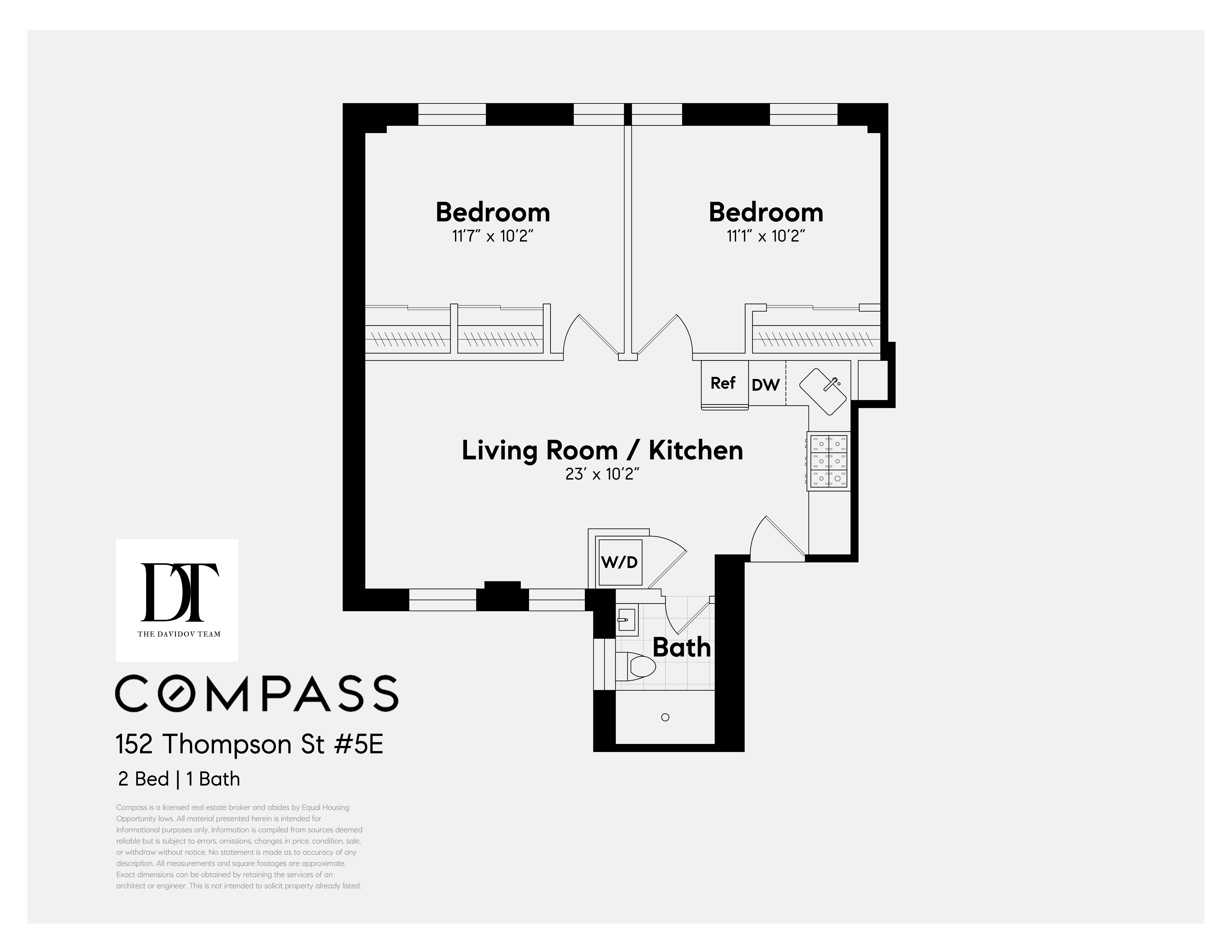 152 Thompson Street, Unit 5E Manhattan, NY 10012 - Photo 10 of 10