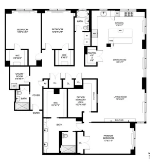 $2,700,000 | 10 East End Avenue, Unit 4JK | Upper East Side