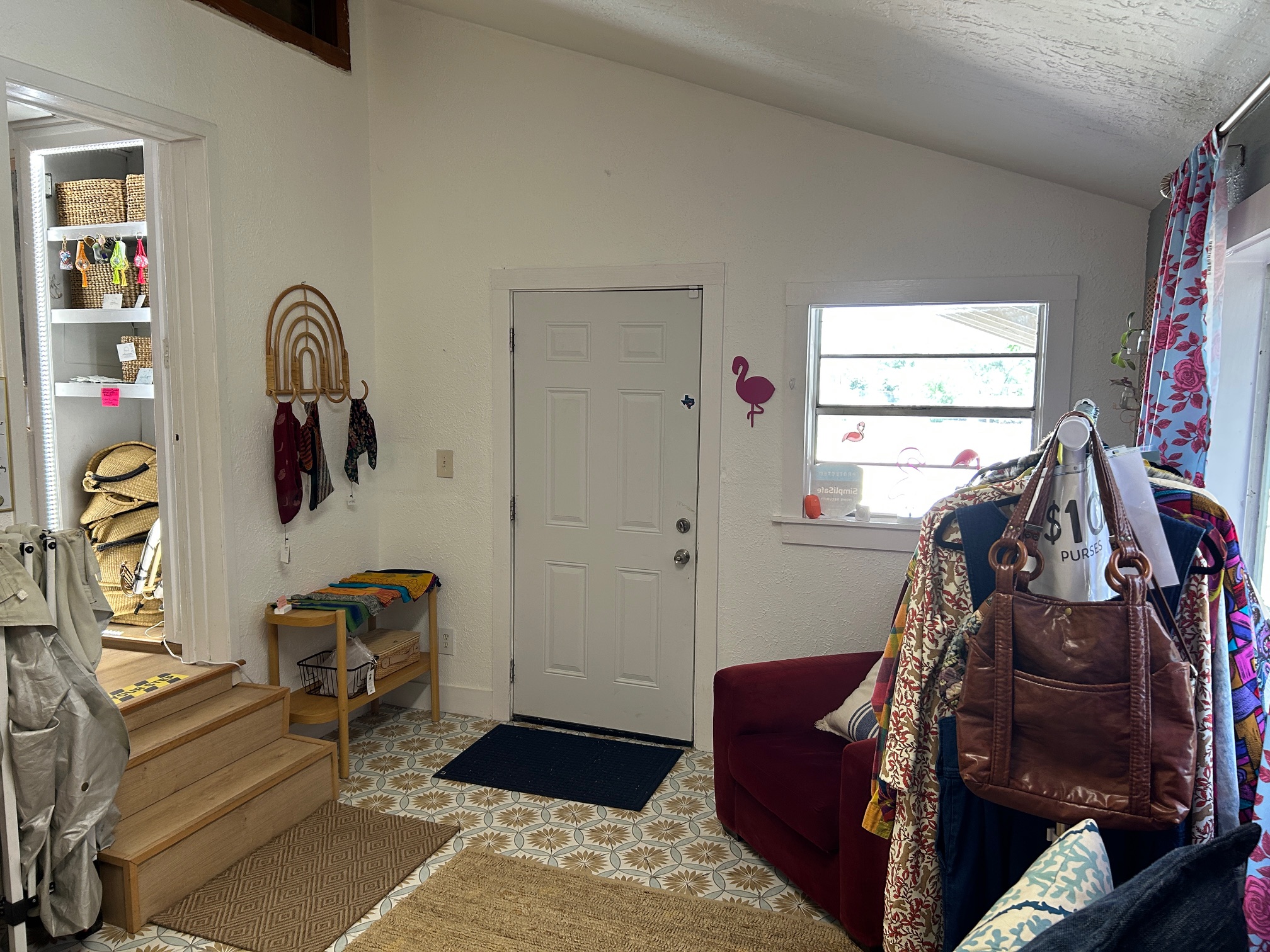 8518 Ranch To Market Road 1826 Austin, TX 78737 - Photo 5 of 17 a living room with furniture a window and gym equipment
