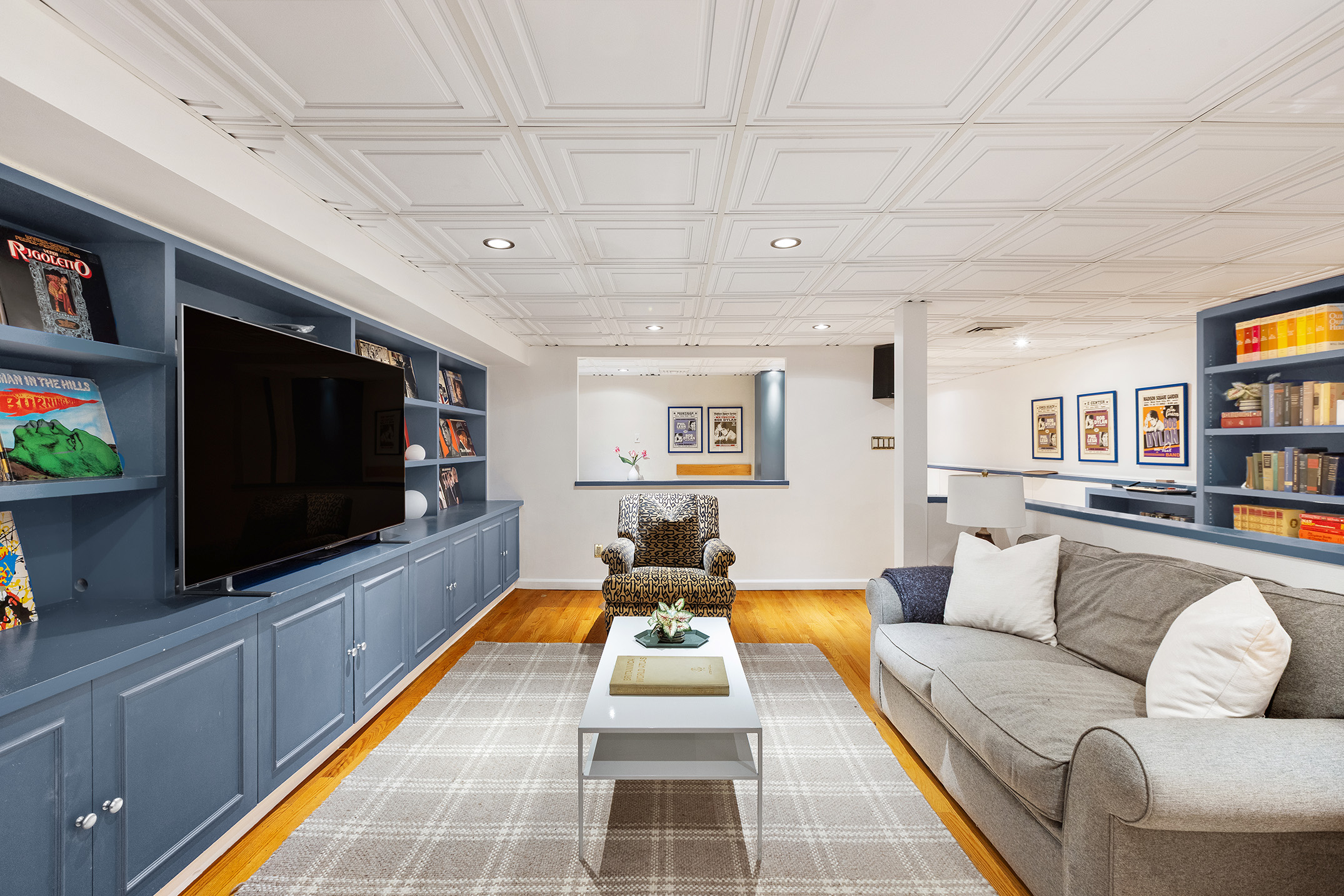 623 2nd Street Brooklyn, NY 11215 - Photo 20 of 26 a living room with furniture and a flat screen tv