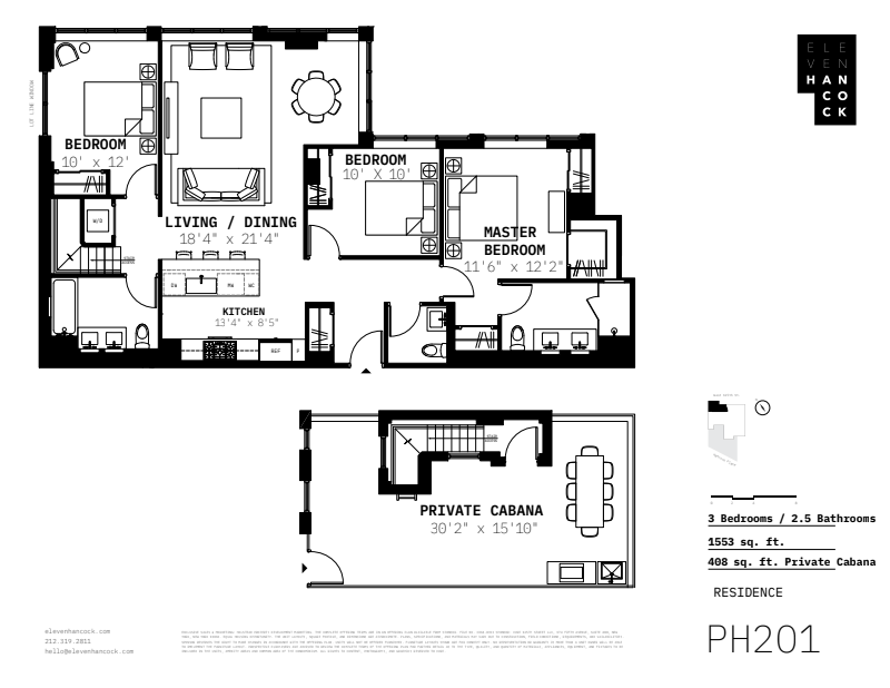 11 Hancock Place, Unit PH201 Manhattan, NY 10027 - Photo 10 of 10