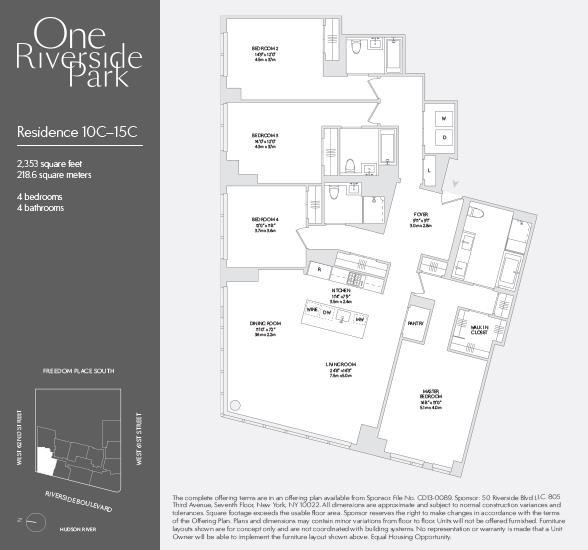 50 Riverside Boulevard, Unit 10C Manhattan, NY 10069 - Photo 14 of 14