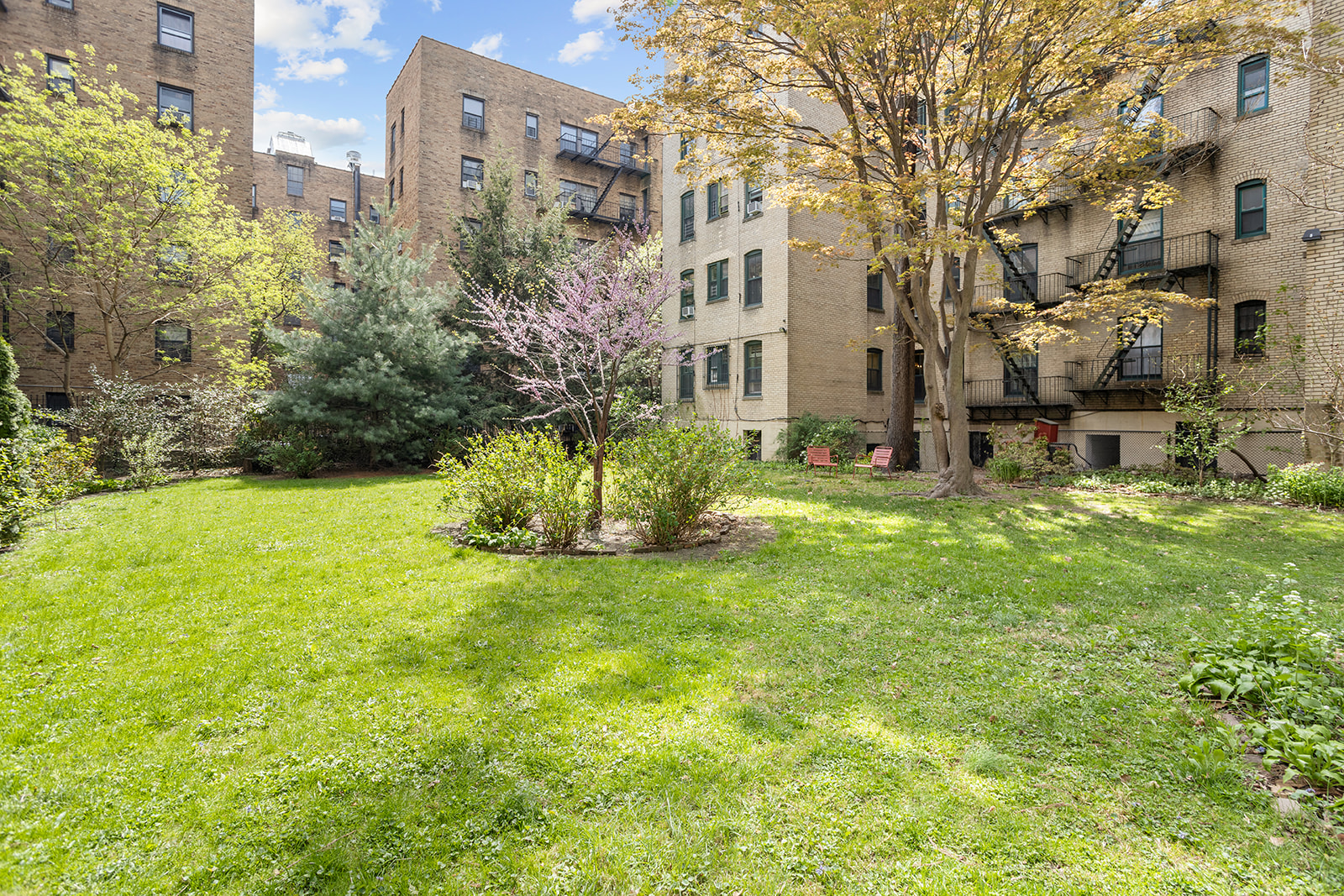 35-47 80th Street, Unit 21 Queens, NY 11372 - Photo 10 of 14 a view of a yard in front of a building