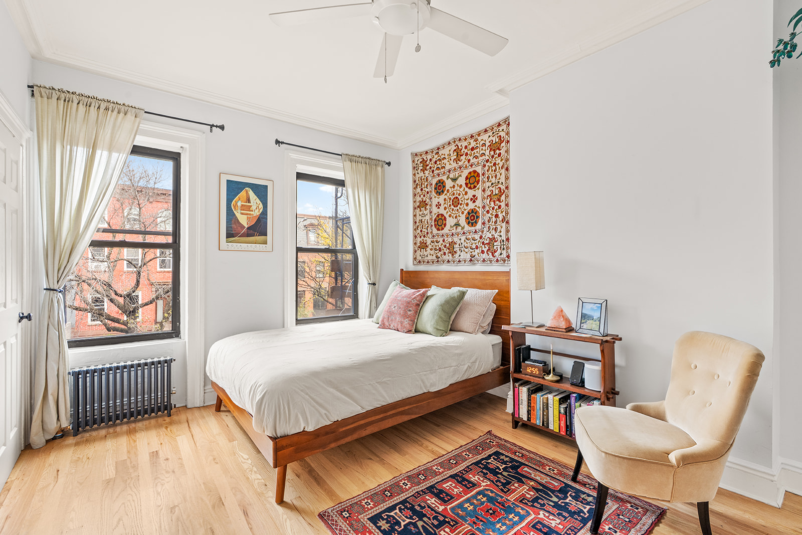 12 3rd Street, Unit 2 Brooklyn, NY 11231 - Photo 4 of 7 a bedroom with a bed chair and window