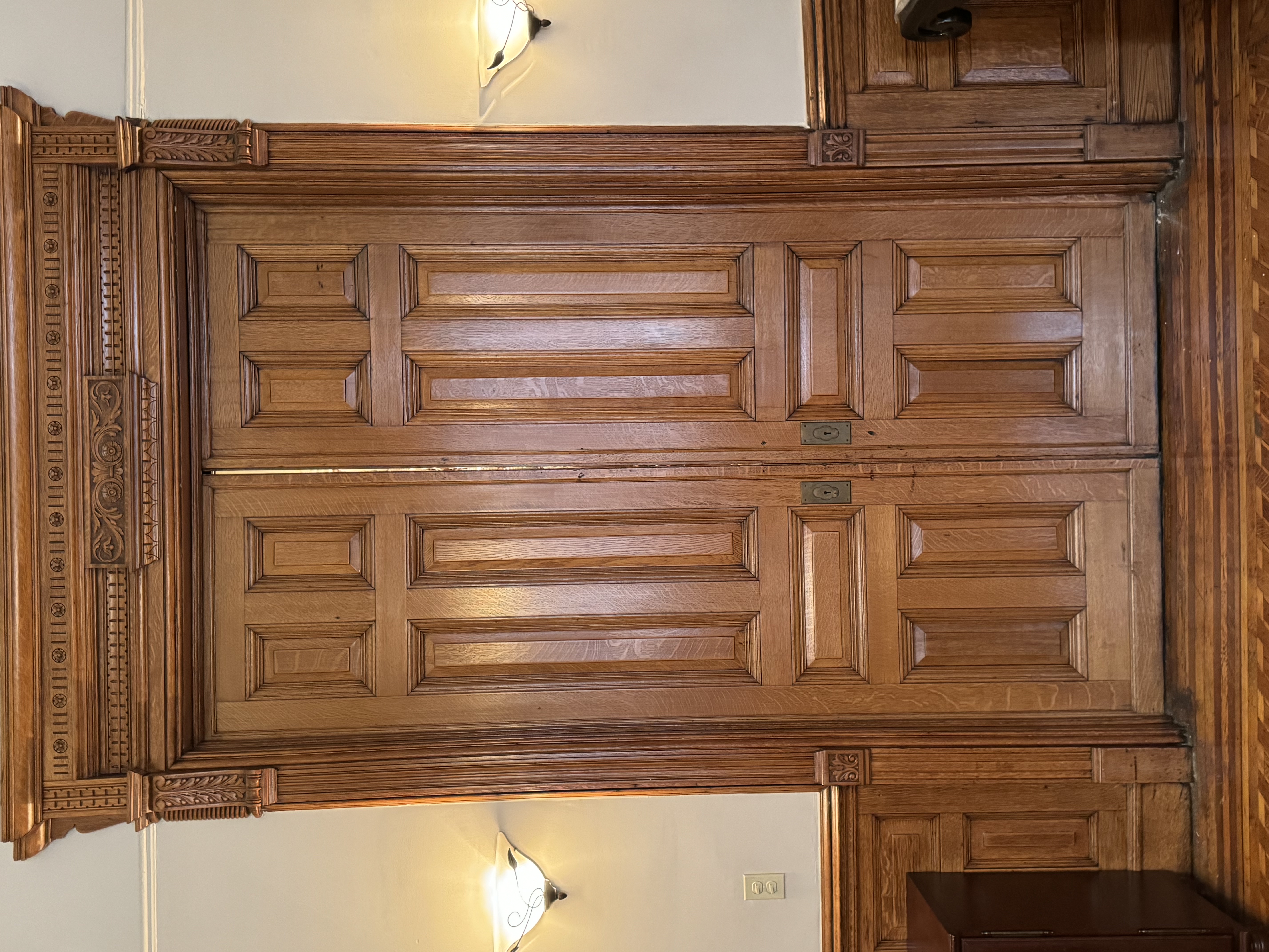 7 West 122nd Street Manhattan, NY 10027 - Photo 8 of 23 a view of front door with door