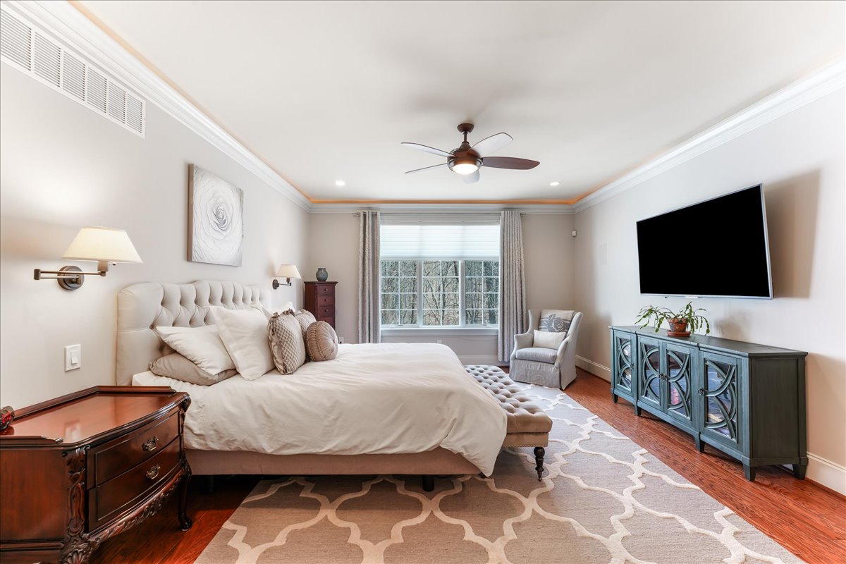 248 Valley Ridge Road Haverford, PA 19041 - Photo 20 of 44 a bedroom with a bed and a flat screen tv