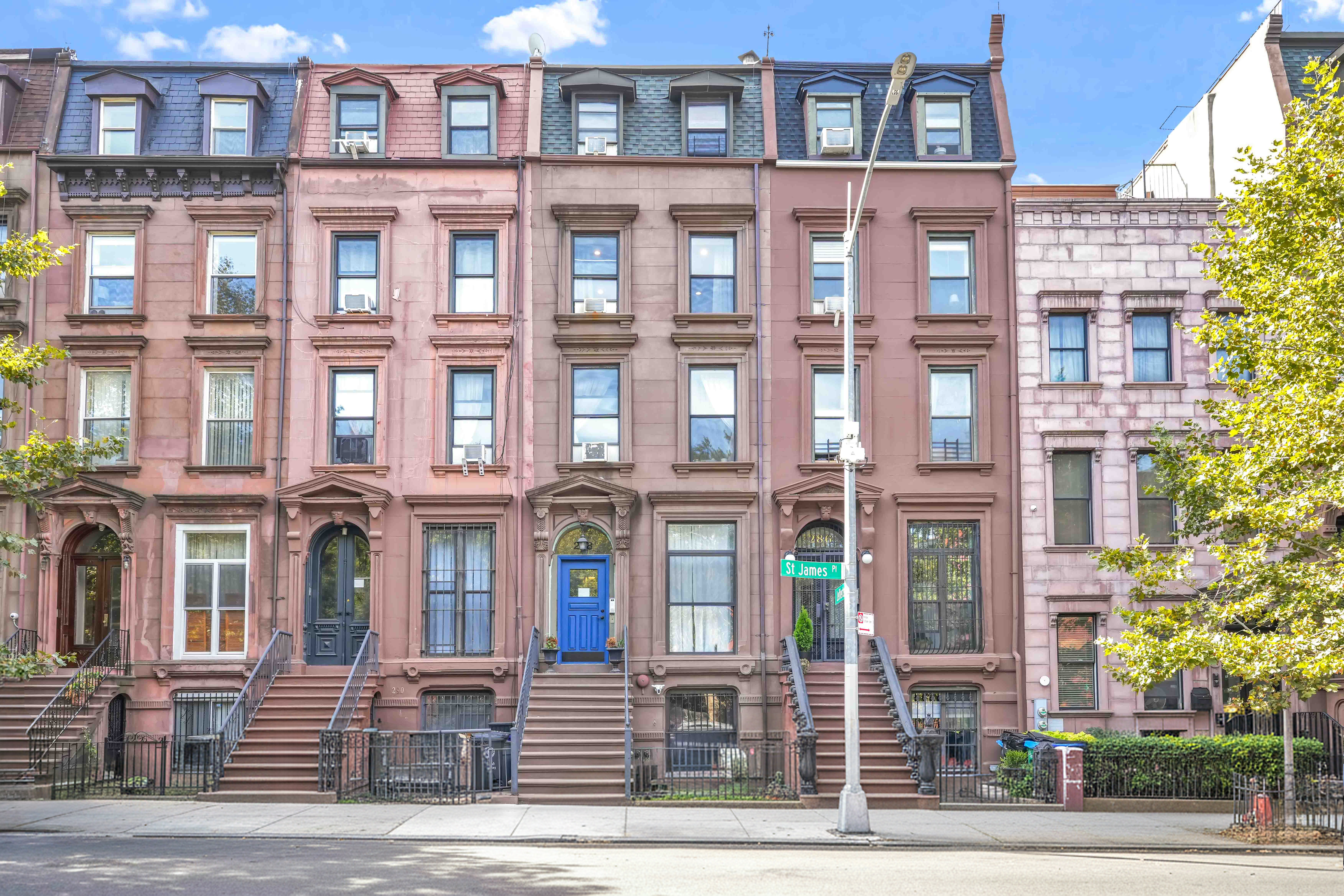 288 St James Place, Unit TRIPLEX Brooklyn, NY 11238 - Photo 24 of 25 a front view of a brick building