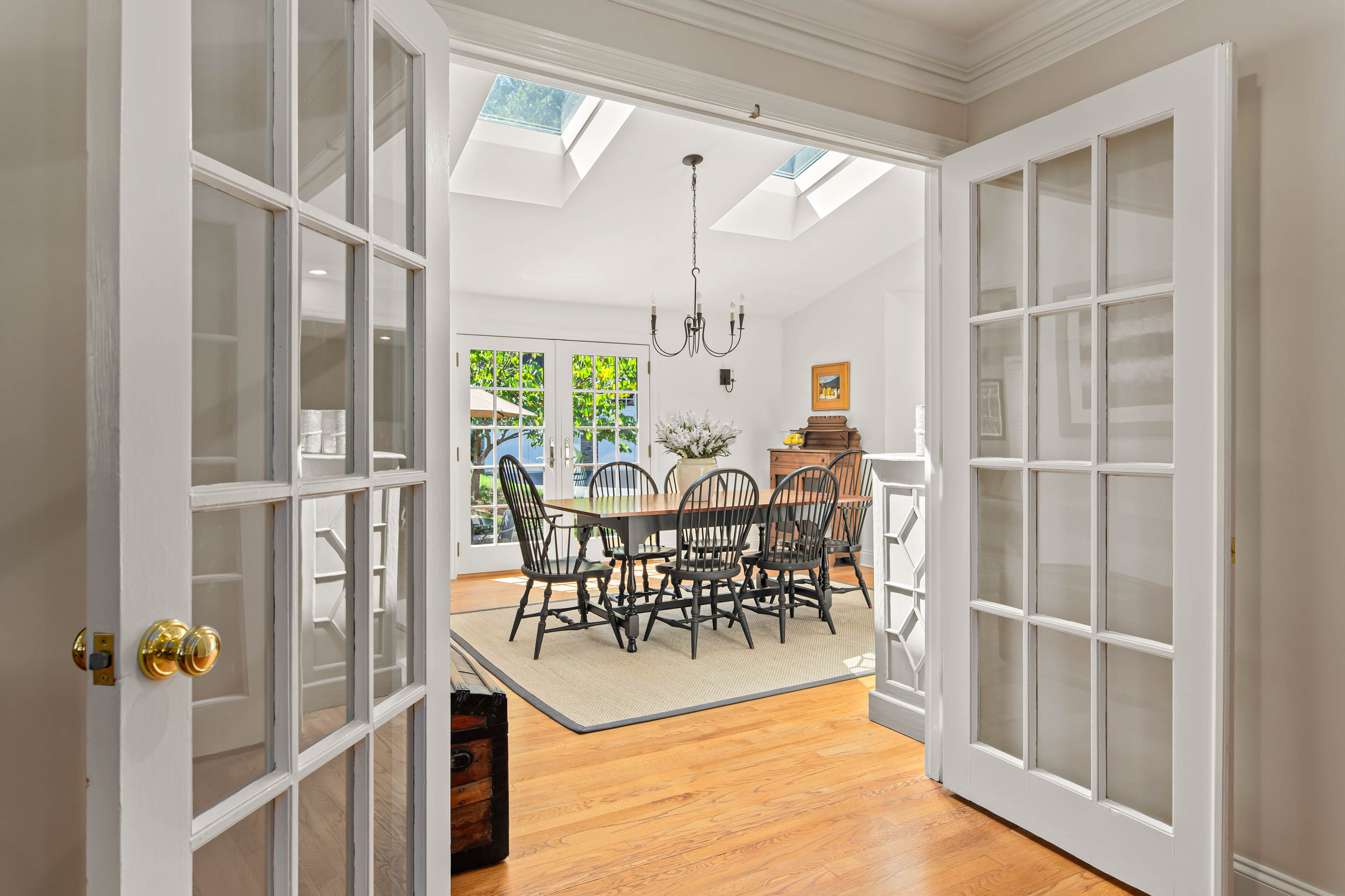 1136 Seaton Ross Road Wayne, PA 19087 - Photo 8 of 48 a view of a dining room with furniture window and outside view