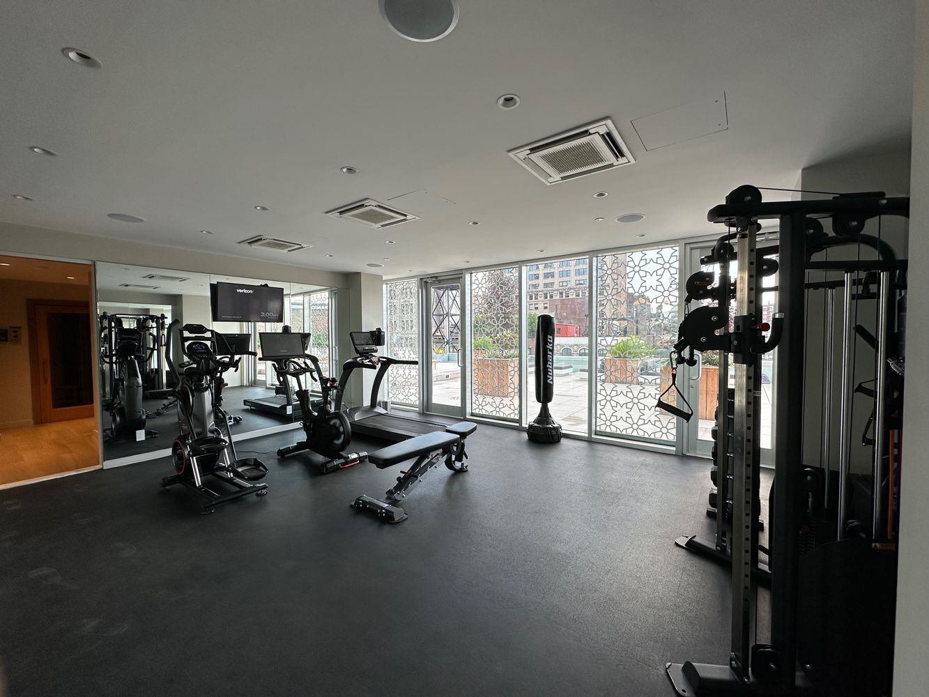 16 West 19th Street, Unit 8B Manhattan, NY 10011 - Photo 16 of 19 a view of a room with gym equipment