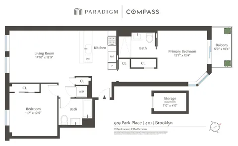 $1,400,000 | 529 Park Place, Unit 401 | Crown Heights
