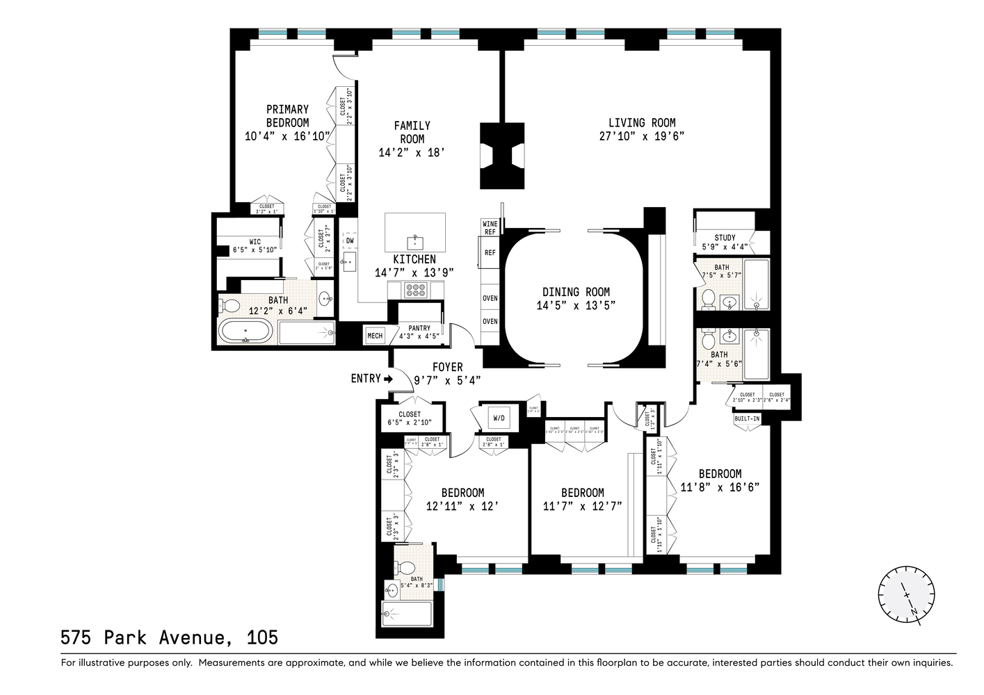 575 Park Avenue, Unit 105 Manhattan, NY 10065 - Photo 19 of 19