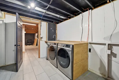 a gym room with gym equipment