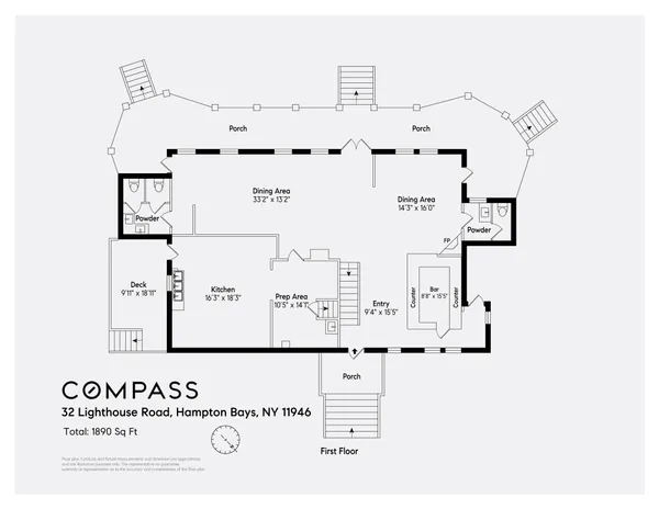 $6,250,000 | 32 Lighthouse Road, Hampton Bays, NY 11946