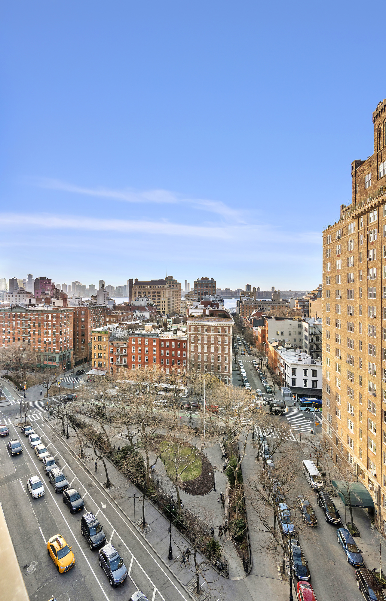 302 West 12th Street, Unit 12C Manhattan, NY 10014 - Photo 6 of 13 a city view with tall buildings