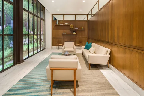 a patio with patio area view