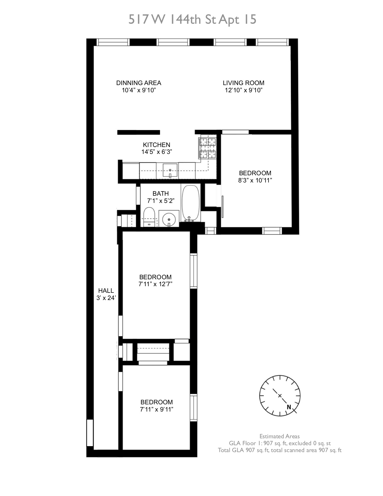 517 West 144th Street, Unit 15 Manhattan, NY 10031 - Photo 12 of 12