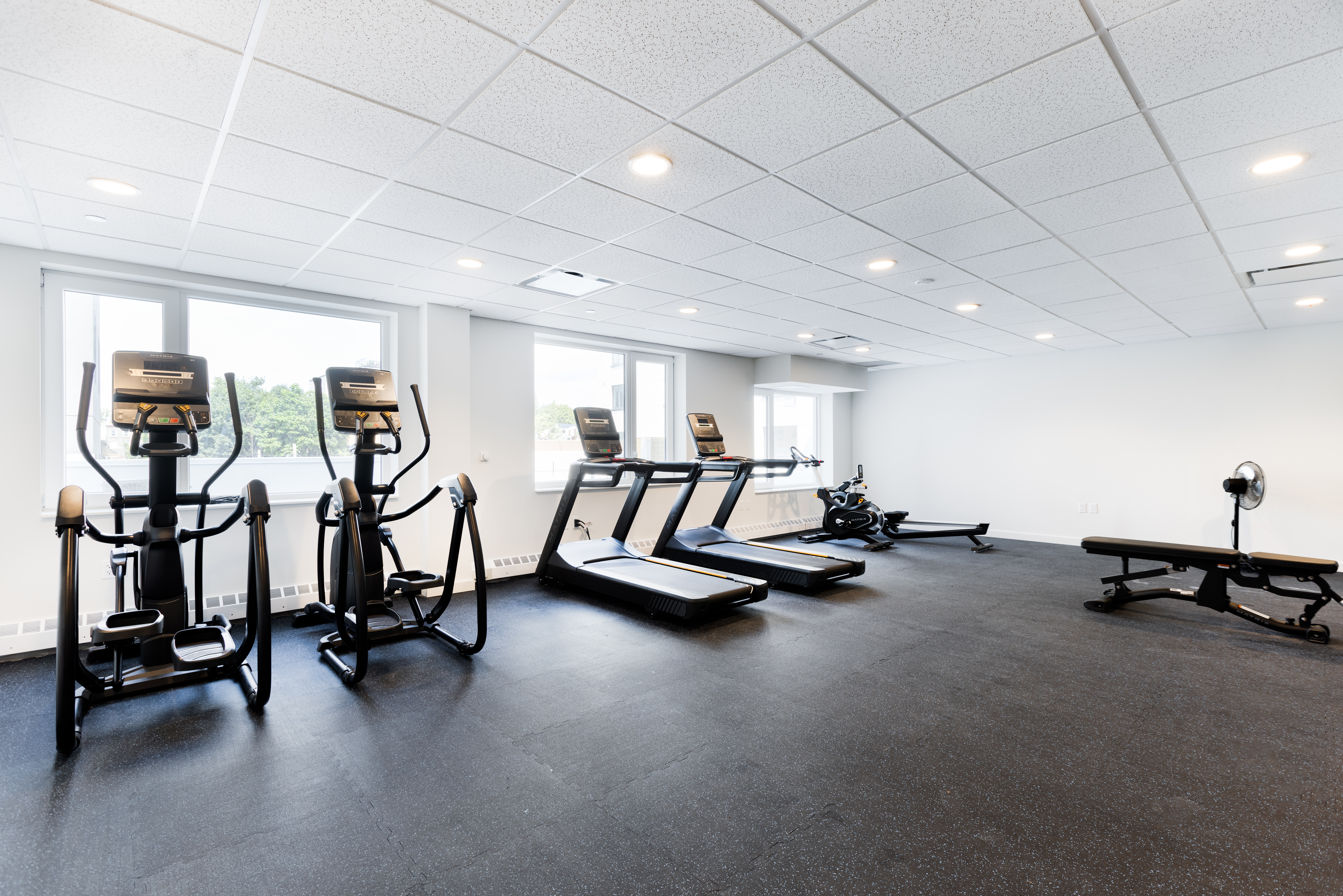 8 Palmetto Street, Unit 510 Brooklyn, NY 11221 - Photo 9 of 23 a view of a room with gym equipment