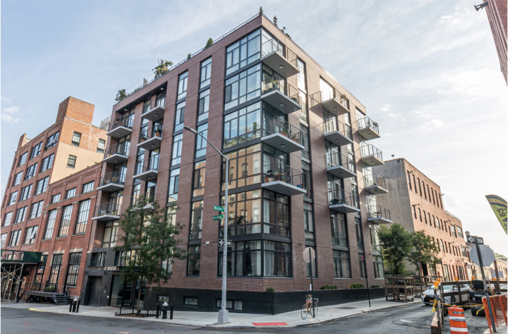 47 Bridge Street, Unit 5D Brooklyn, NY 11201 - Photo 18 of 21 a front view of a building